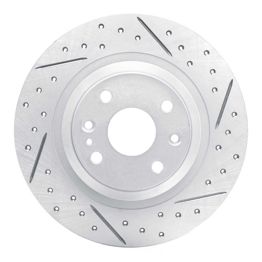 Dynamic Friction Company 830-80037R DFC Geoperformance Rotor - Drilled and Slotted