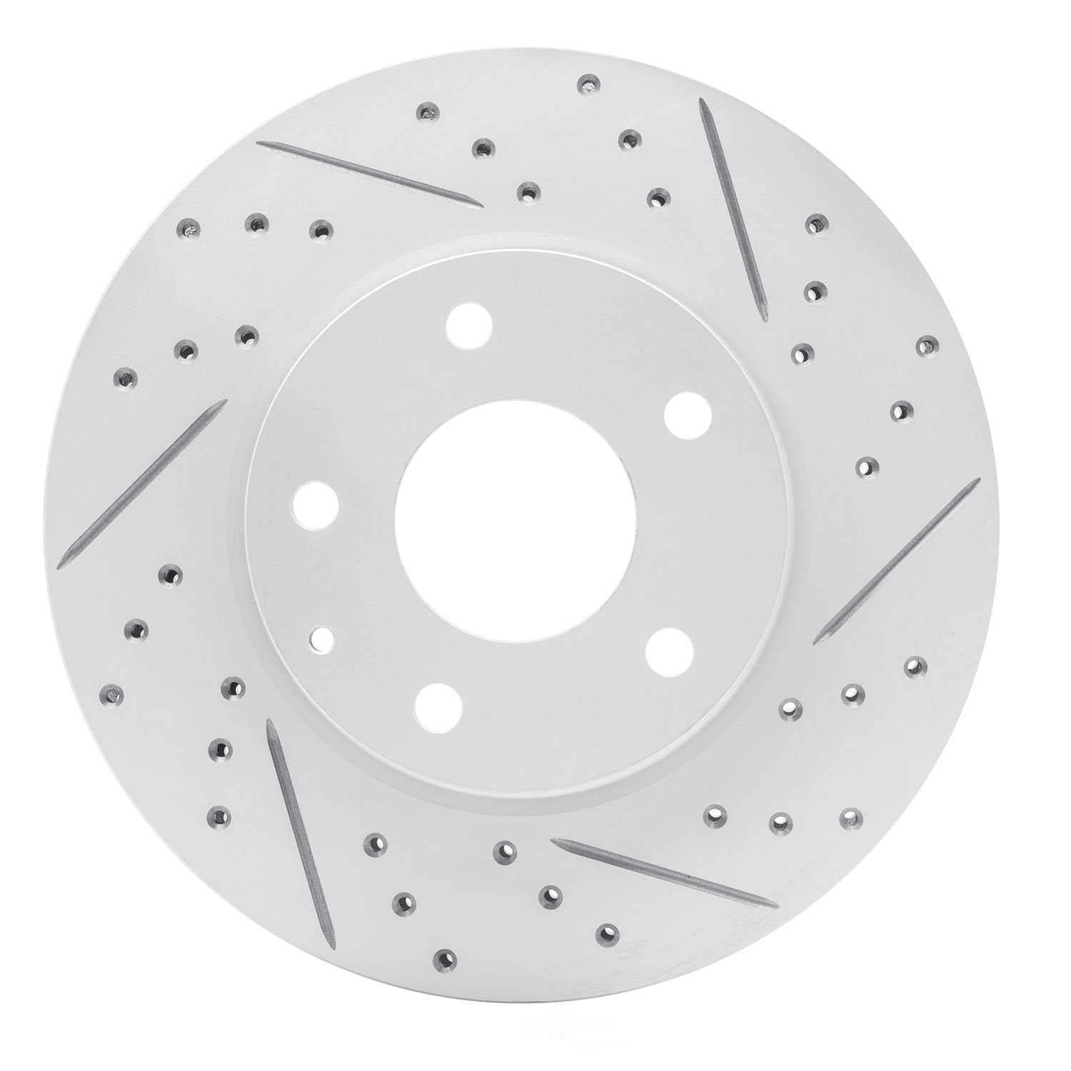 Dynamic Friction Company 830-80053R DFC Geoperformance Rotor - Drilled and Slotted
