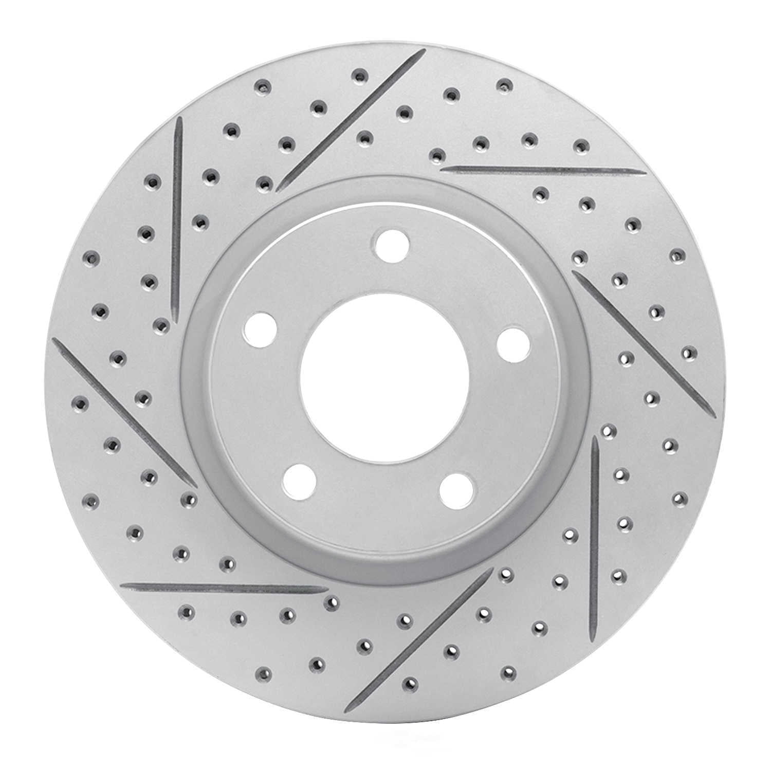 Dynamic Friction Company 830-80065L DFC Geoperformance Rotor - Drilled and Slotted