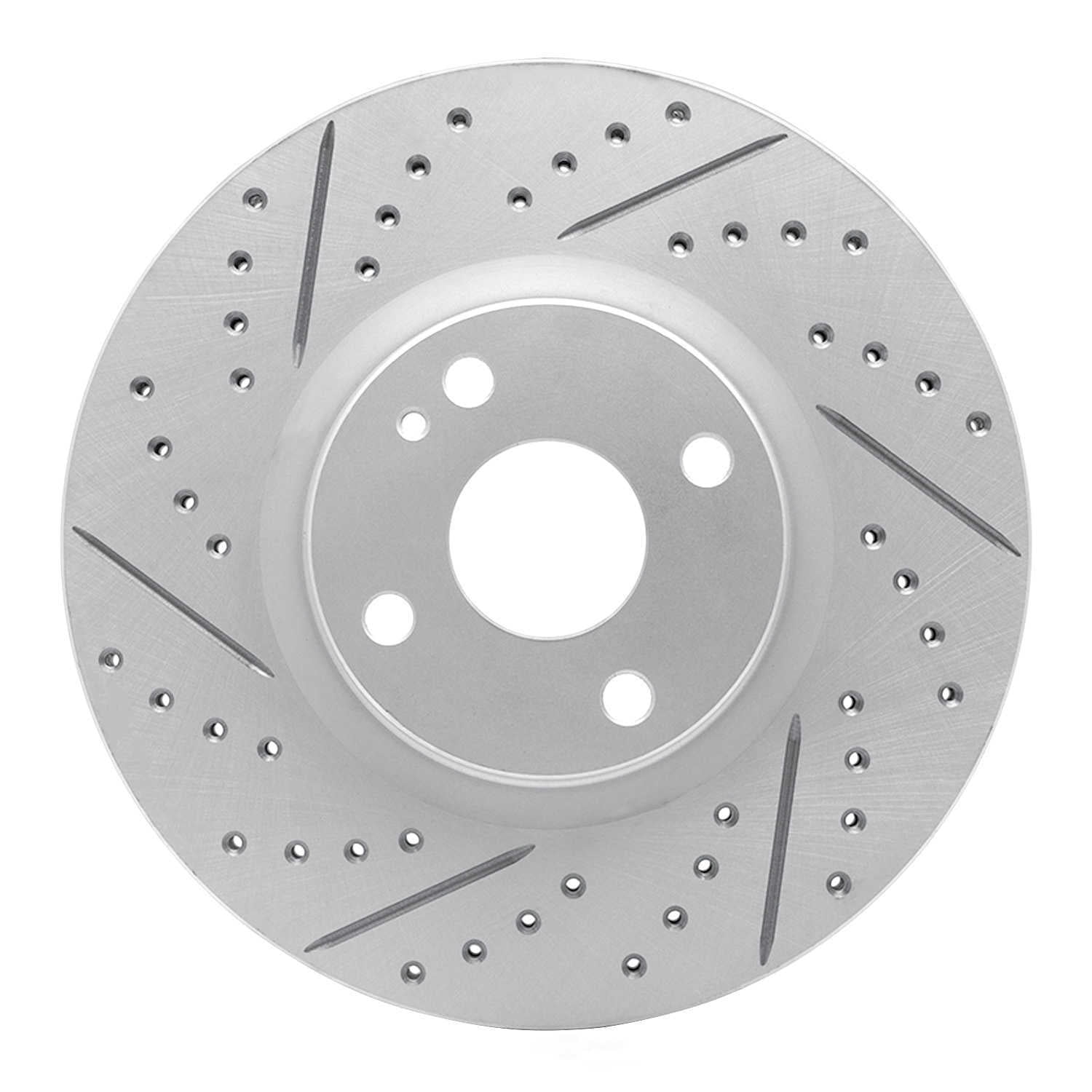 Dynamic Friction Company 830-80074L DFC Geoperformance Rotor - Drilled and Slotted