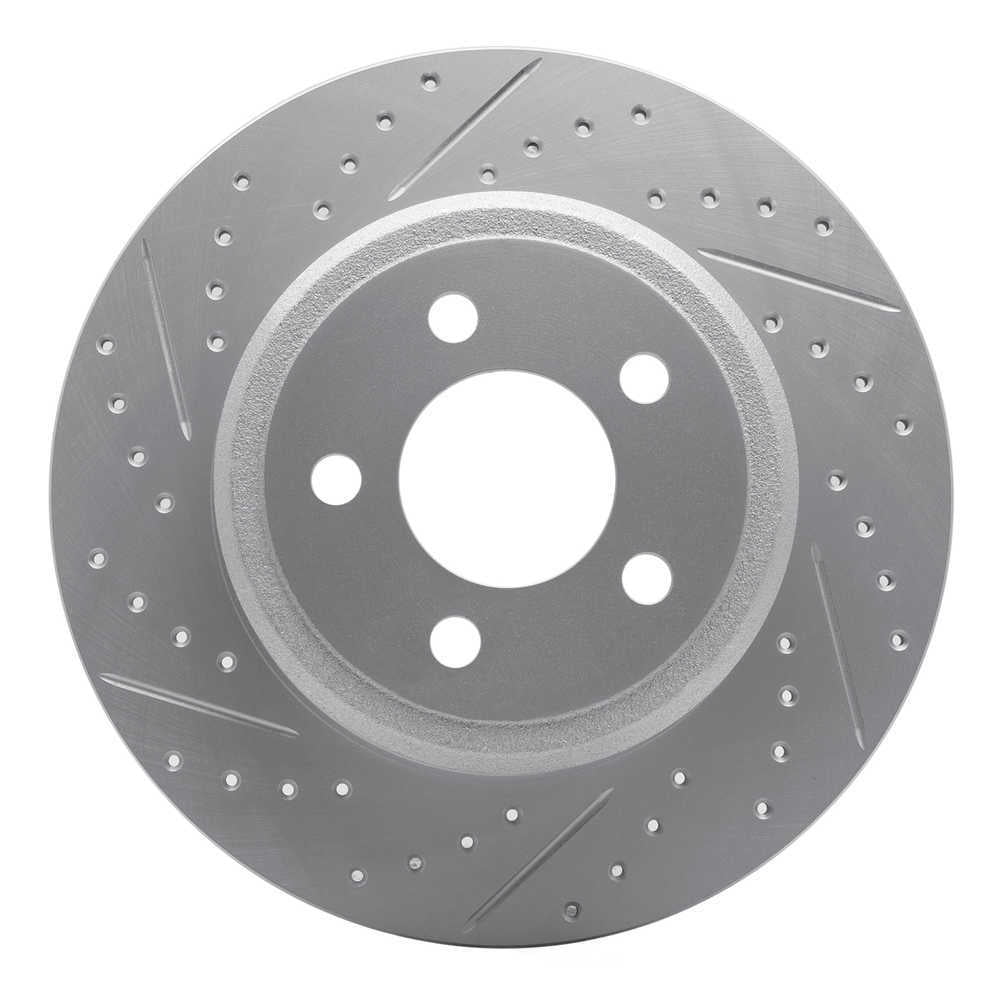 Dynamic Friction Company 830-80077L DFC Geoperformance Rotor - Drilled and Slotted