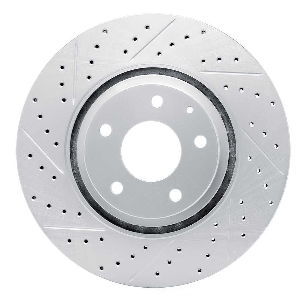 Dynamic Friction Company 830-80078L DFC Geoperformance Rotor - Drilled and Slotted
