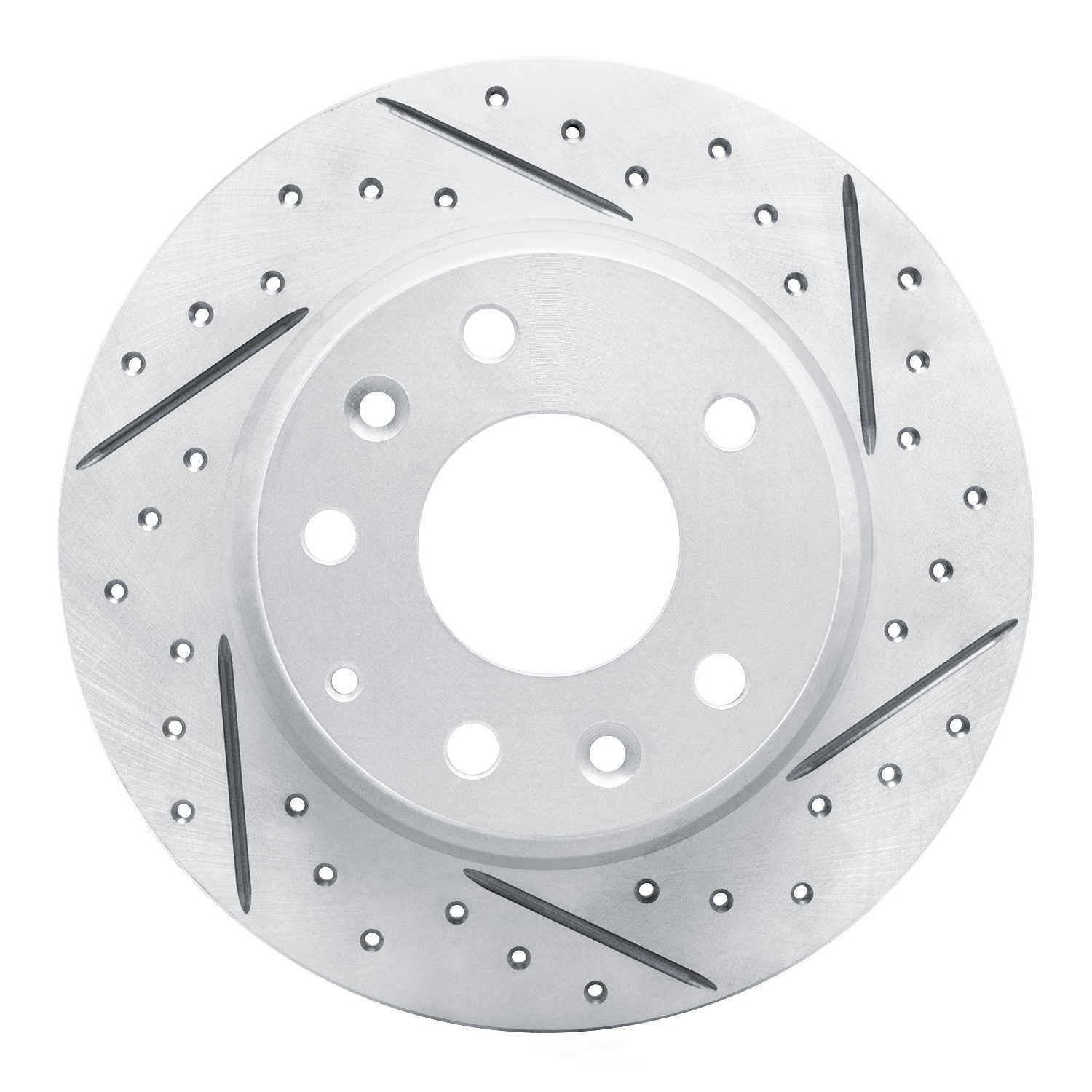 Dynamic Friction Company 830-80079R DFC Geoperformance Rotor - Drilled and Slotted