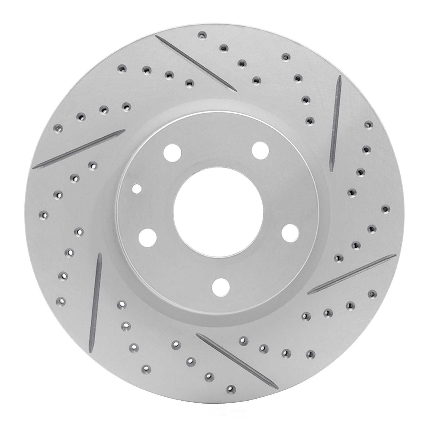 Dynamic Friction Company 830-80080R DFC Geoperformance Rotor - Drilled and Slotted