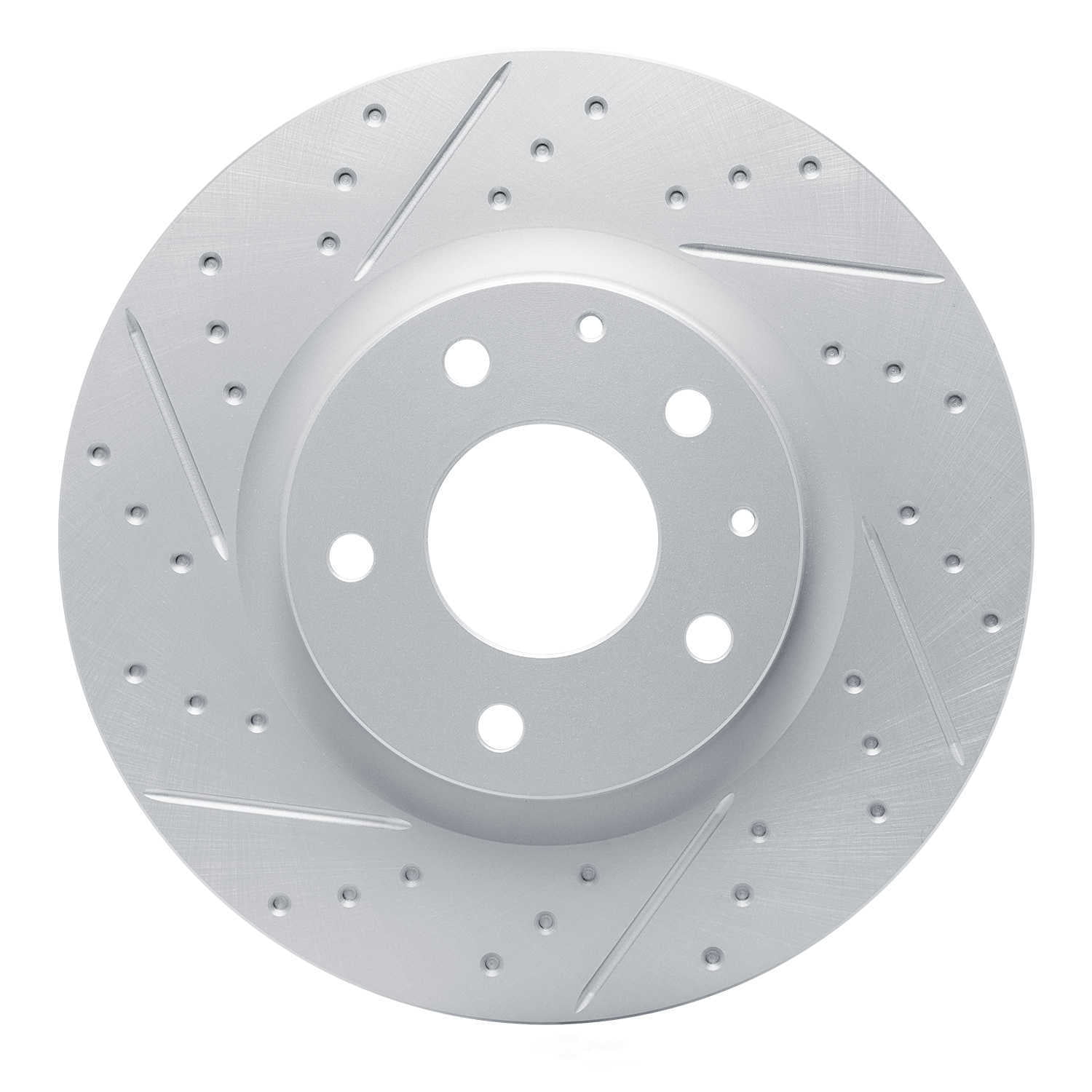 Dynamic Friction Company 830-80081L DFC Geoperformance Rotor - Drilled and Slotted