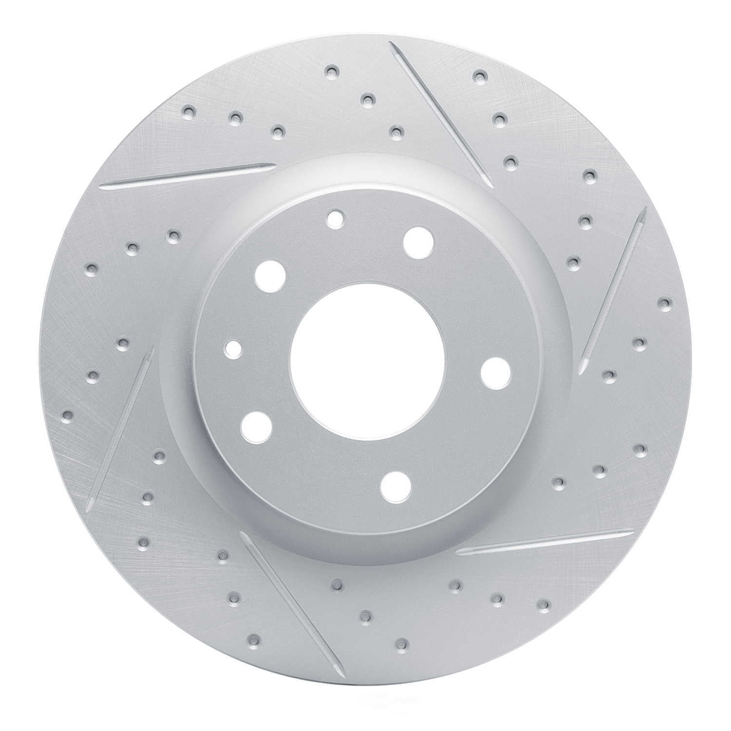 Dynamic Friction Company 830-80081R DFC Geoperformance Rotor - Drilled and Slotted