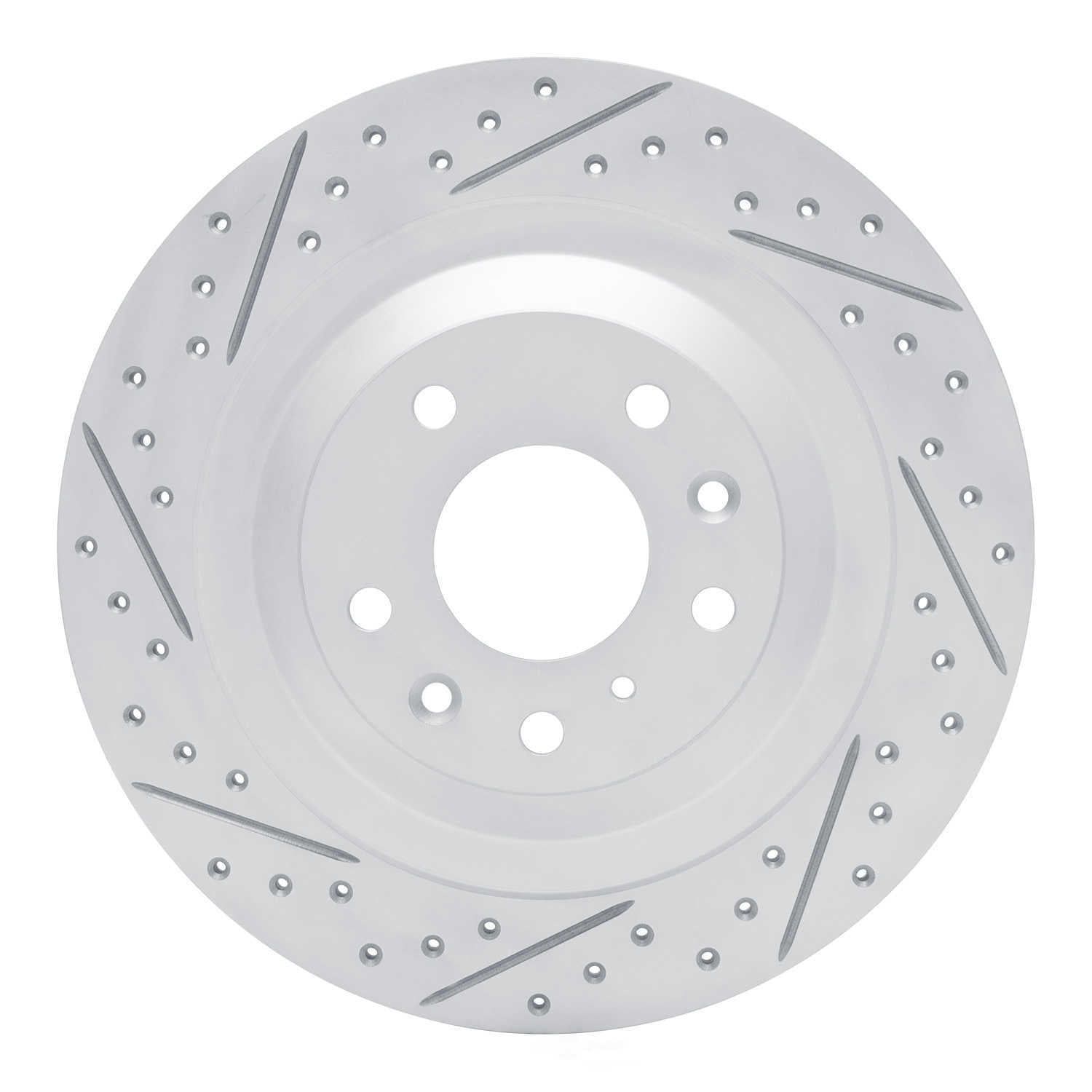 Dynamic Friction Company 830-80085L DFC Geoperformance Rotor - Drilled and Slotted