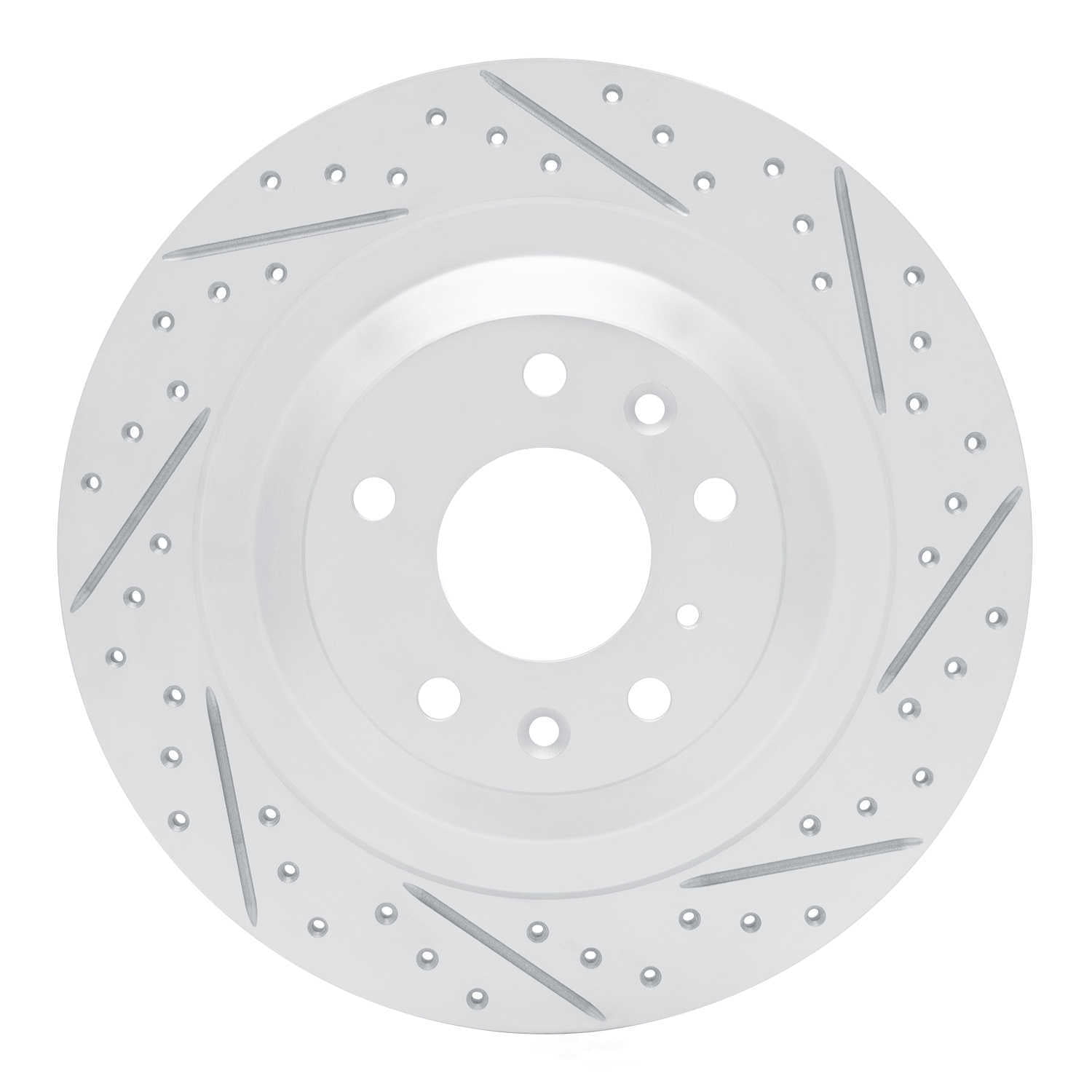 Dynamic Friction Company 830-80085R DFC Geoperformance Rotor - Drilled and Slotted