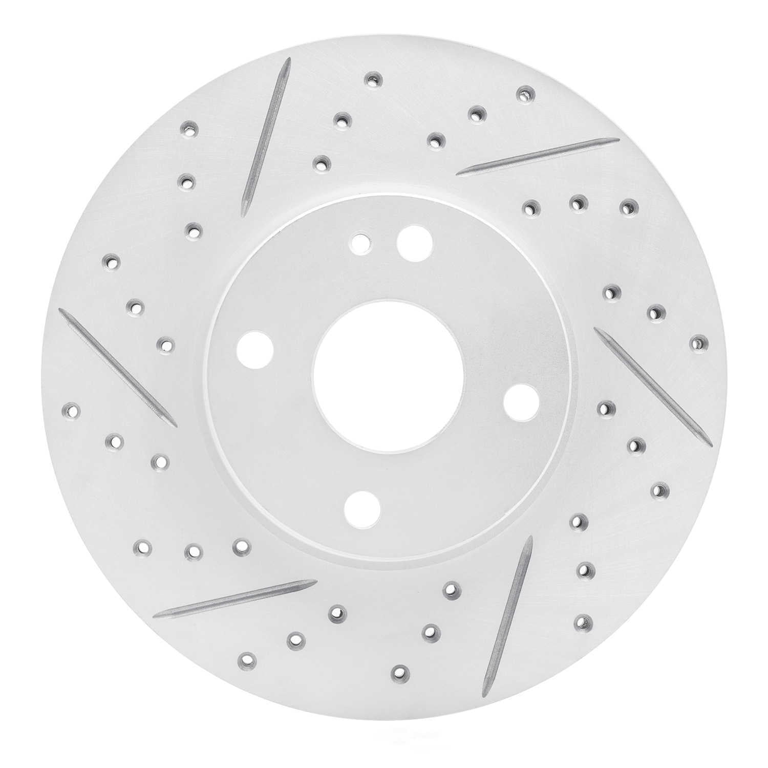 Dynamic Friction Company 830-91003L DFC Geoperformance Rotor - Drilled and Slotted