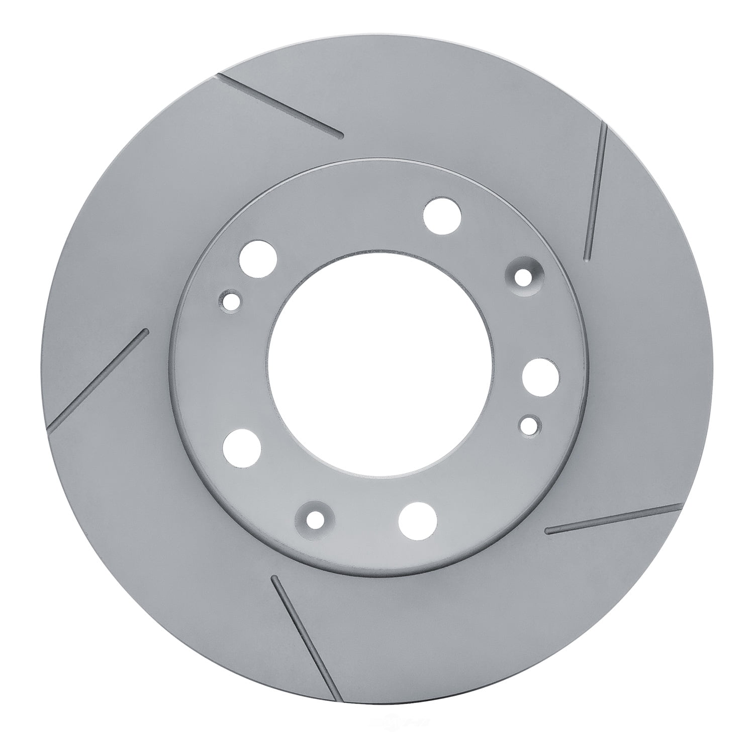 Dynamic Friction Company 910-02008D DFC Hi-carbon Alloy Geomet Coated Rotor - Slotted