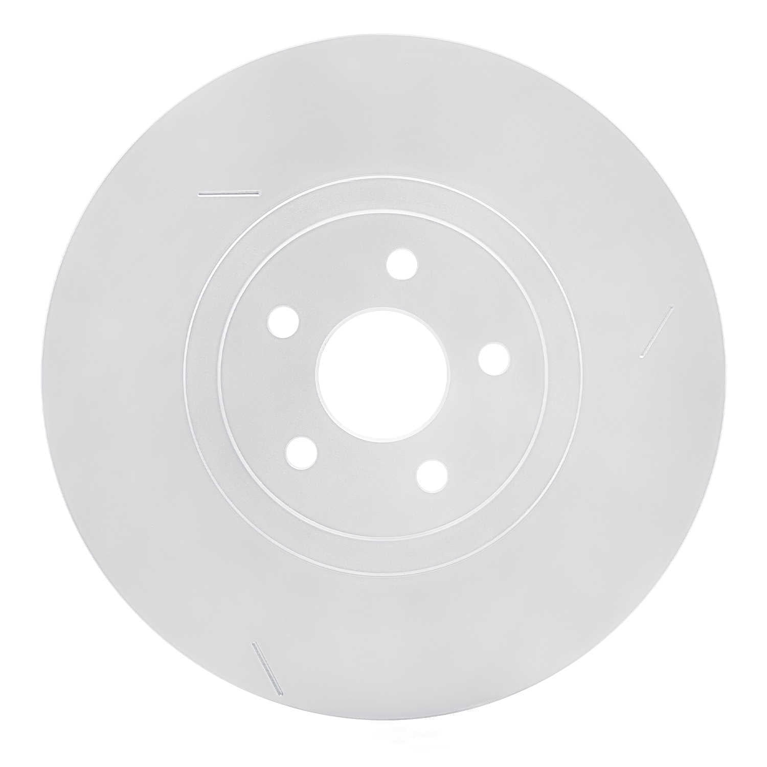 Dynamic Friction Company 910-42040 DFC Hi-carbon Alloy Geomet Coated Rotor - Slotted