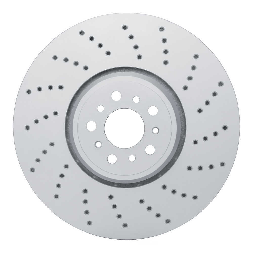Dynamic Friction Company 920-31185D DFC Hi-carbon Alloy Geomet Coated Rotor - Drilled