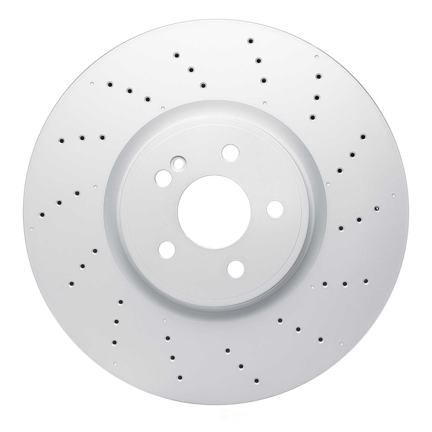 Dynamic Friction Company 920-63197 DFC Hi-carbon Alloy Geomet Coated Rotor - Drilled