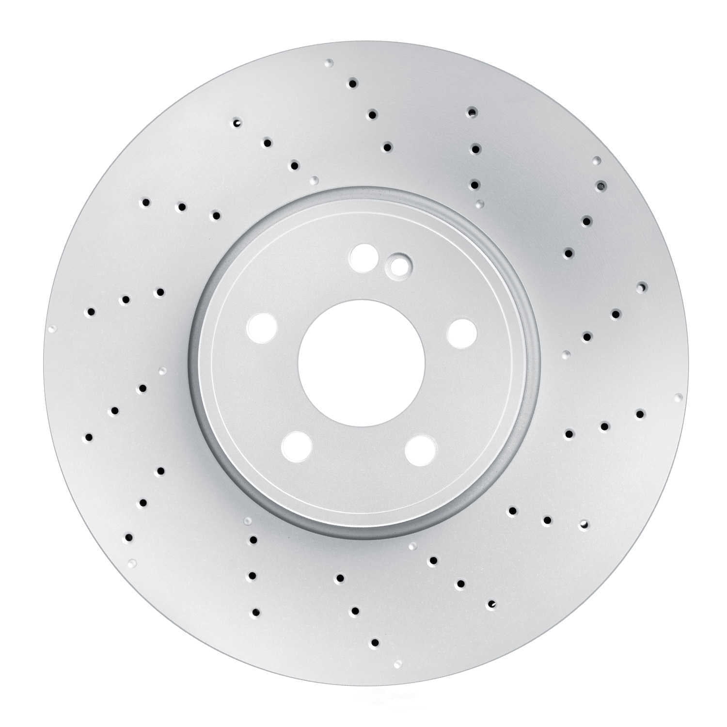 Dynamic Friction Company 920-63188 DFC Hi-carbon Alloy Geomet Coated Rotor - Drilled