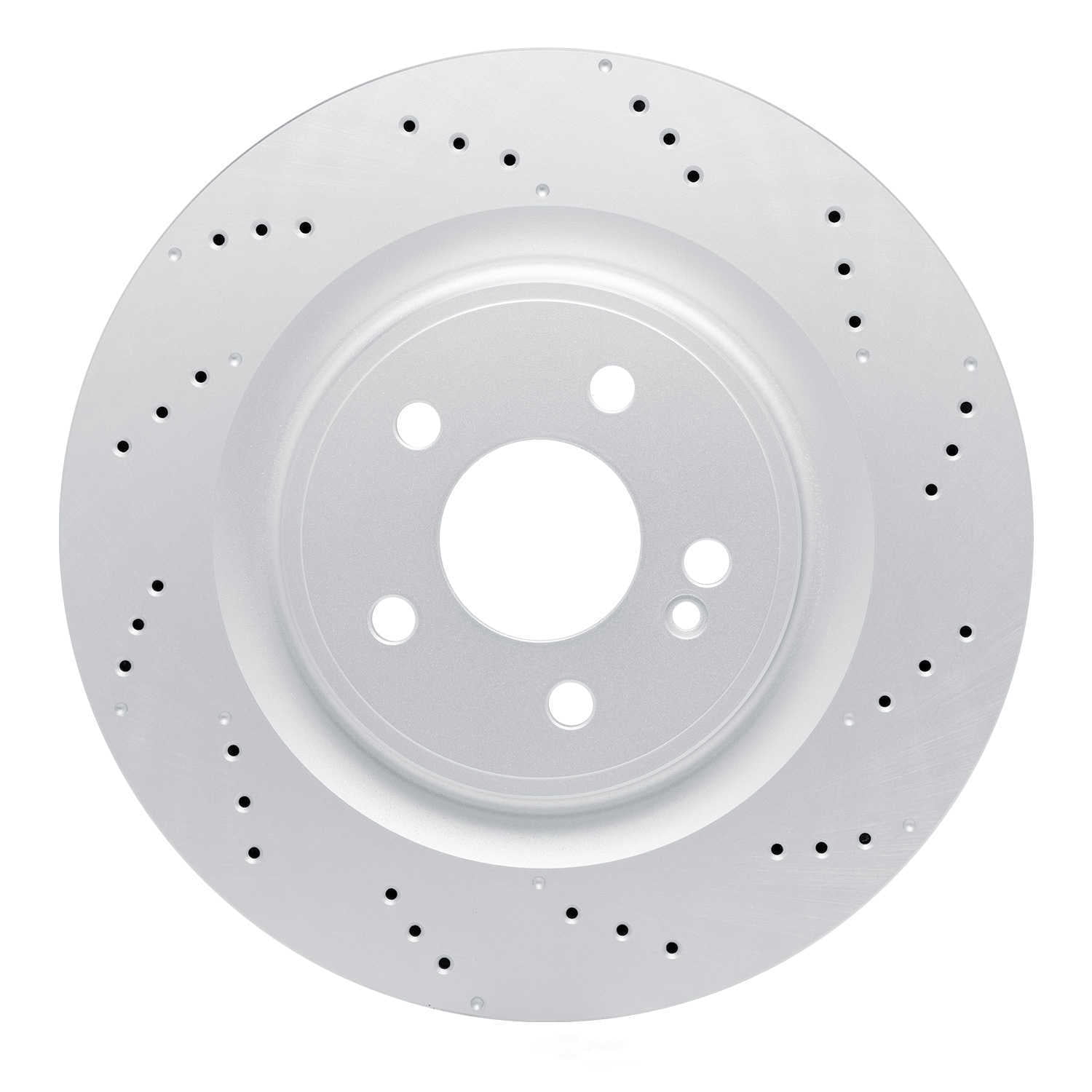 Dynamic Friction Company 920-63189 DFC Hi-carbon Alloy Geomet Coated Rotor - Drilled