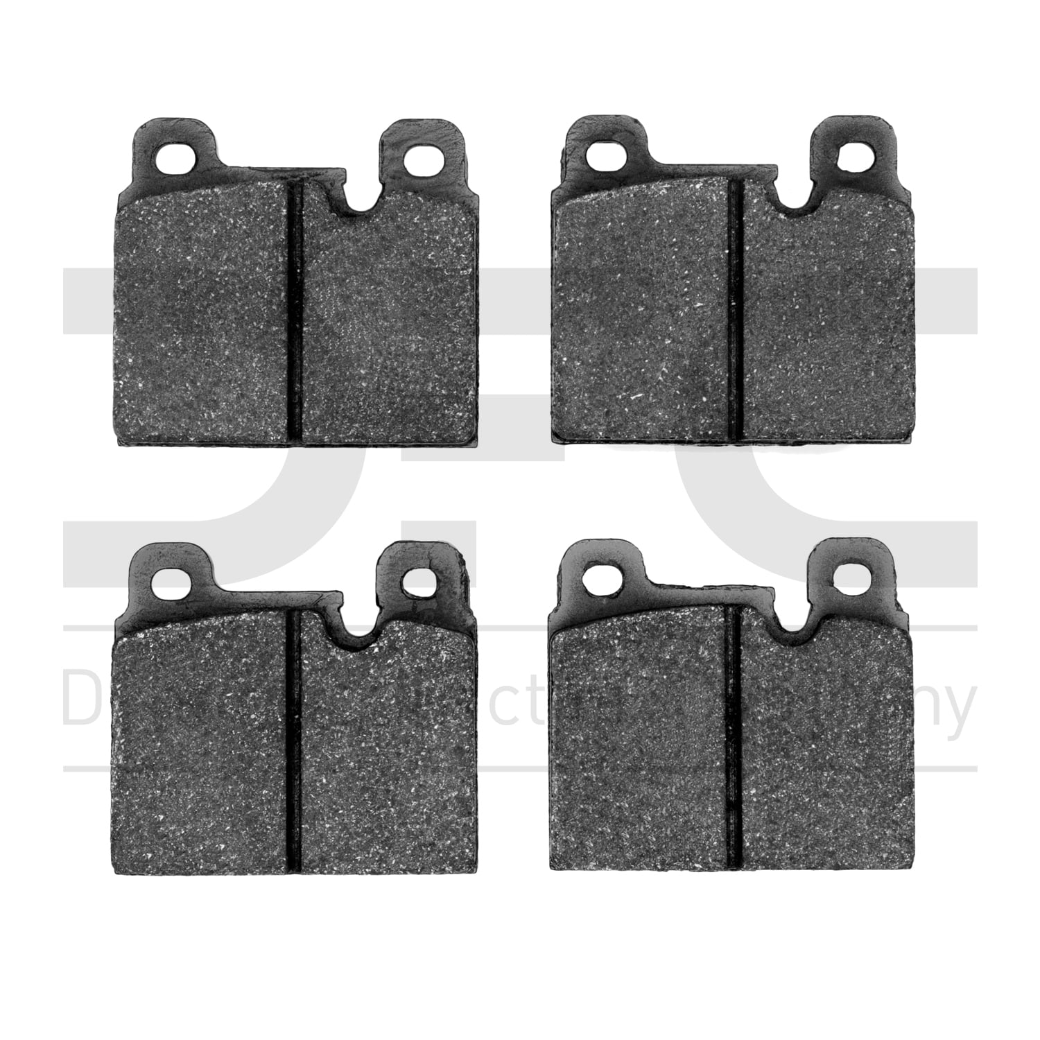 Dynamic Friction Company Active Performance Brake Pads - Low Metallic 1115-0287-00-Front Set For 1984-1989 Porsche 911