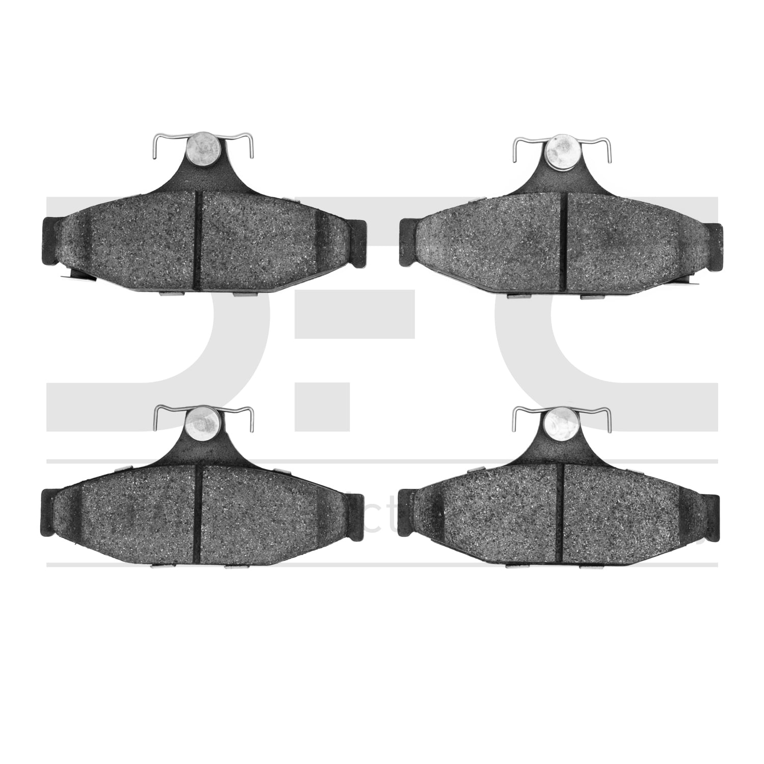 Dynamic Friction Company Active Performance Brake Pads - Low Metallic 1115-0413-00-Rear Set For 1985-1997 Chevrolet Camaro, 1988-1996 Chevrolet Corvette, 1988-1997 Pontiac Firebird