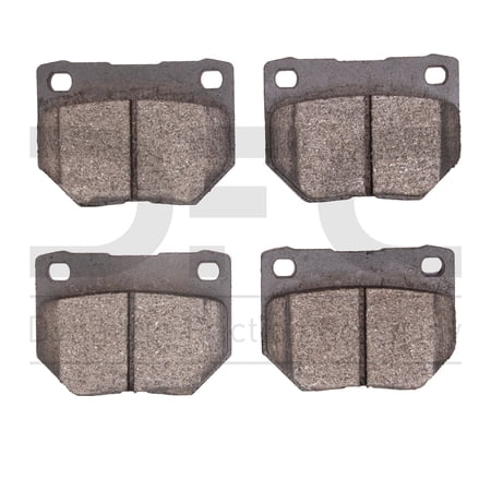 Dynamic Friction Company Active Performance Brake Pads - Low Metallic 1115-0461-00-Rear Set For 1989-1996 Nissan 300ZX