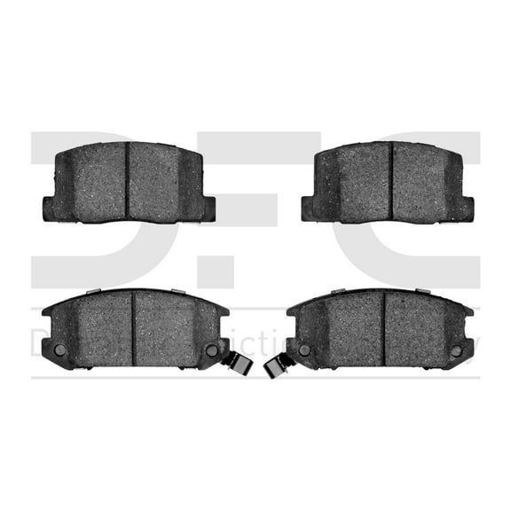 Dynamic Friction Company Active Performance Brake Pads - Low Metallic 1115-0657-00-Rear Set For 1991-1995 Toyota MR2, 2000-2005 Toyota MR2 Spyder