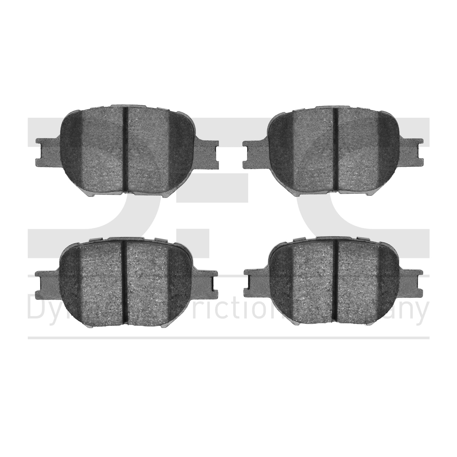 Dynamic Friction Company Active Performance Brake Pads - Low Metallic 1115-0817-00-Front Set For 2000-2005 Toyota Celica, 2005-2010 Scion tC