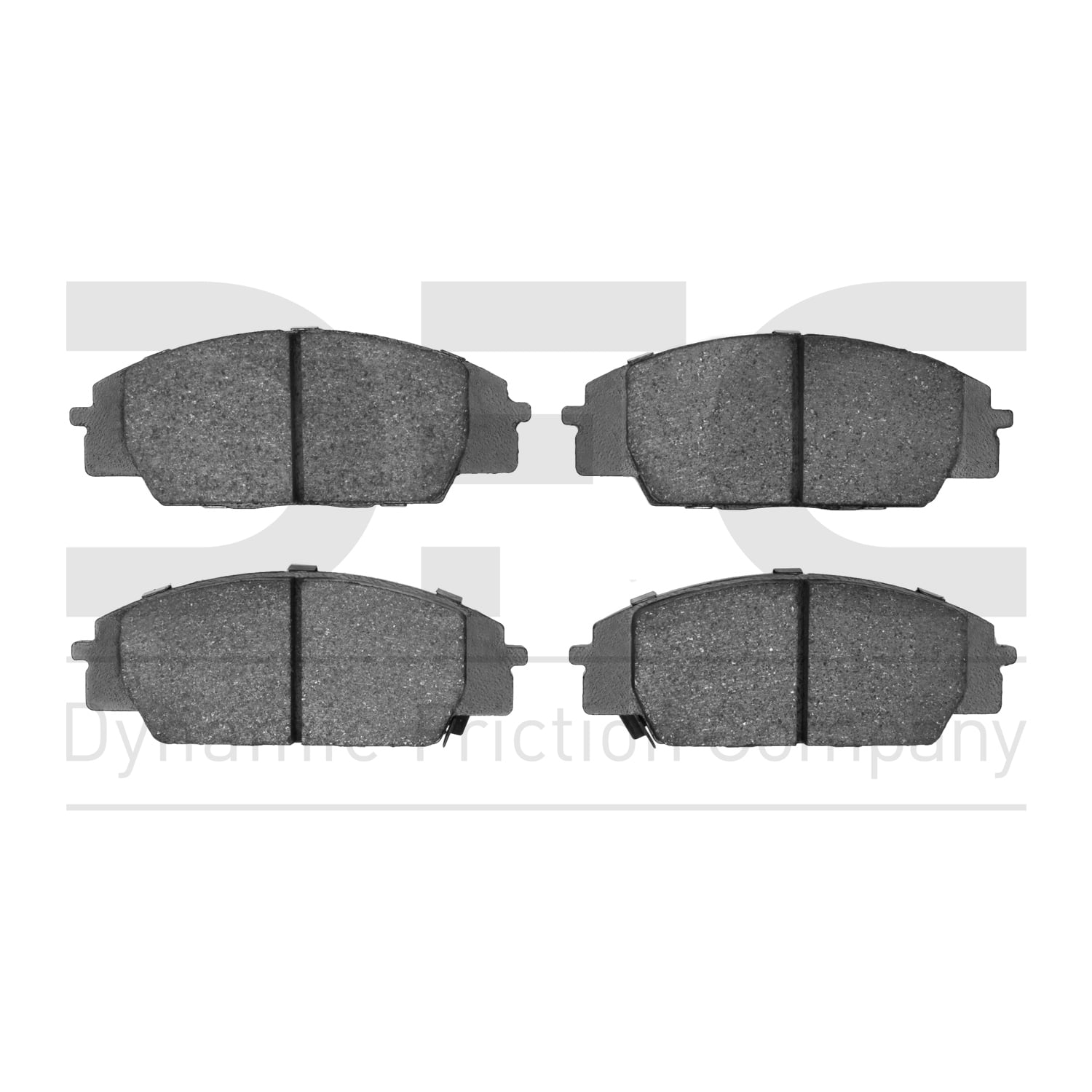 Dynamic Friction Company Active Performance Brake Pads - Low Metallic 1115-0829-00-Front Set For 2000-2009 Honda S2000, 2002-2006 Acura RSX, 2006-2011 Honda Civic, 2007 Acura CSX