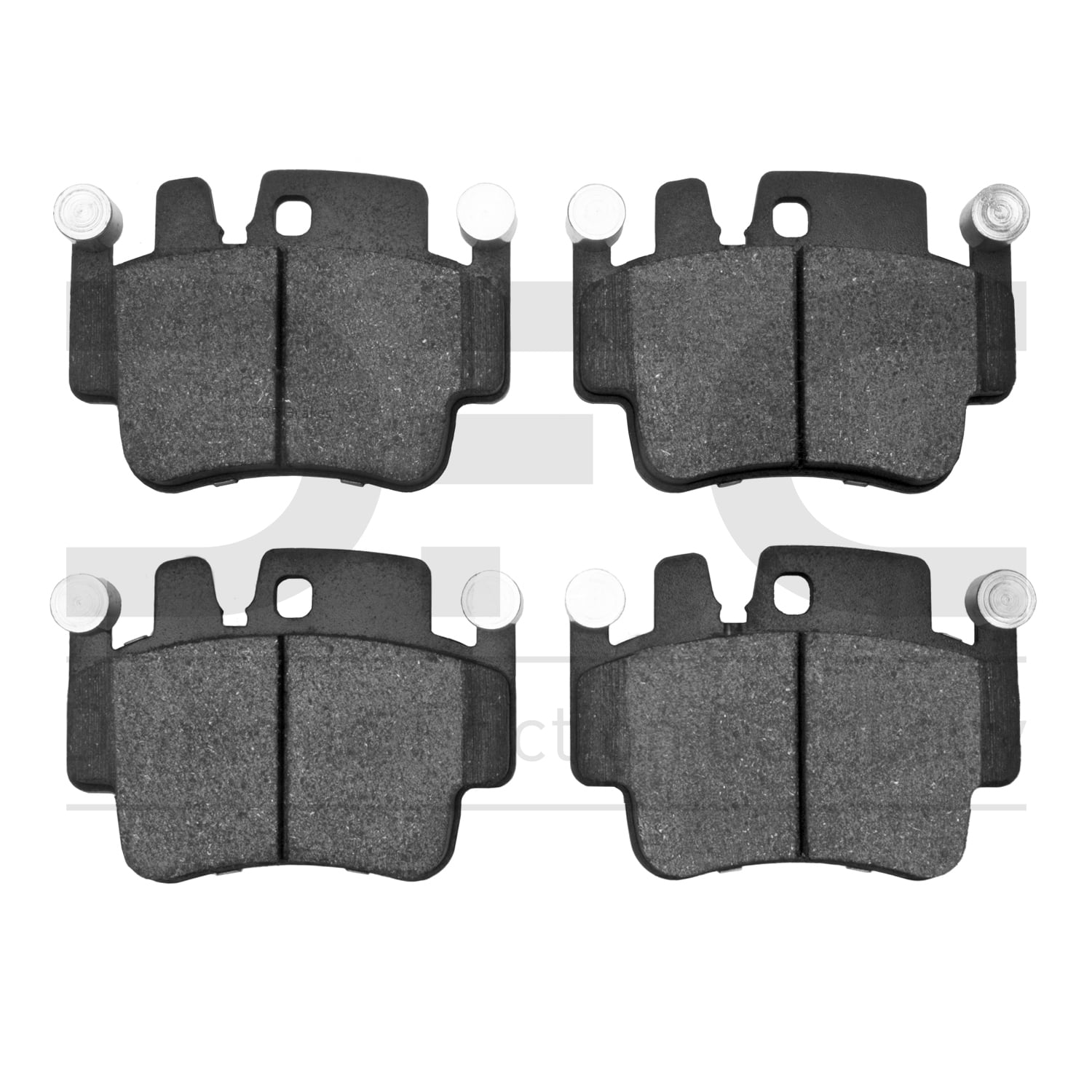 Dynamic Friction Company Active Performance Brake Pads - Low Metallic 1115-0917-00-Front or Rear Set For 1999-2005 Porsche 911, 2000-2007 Porsche Boxster, 2006-2007 Porsche Cayman