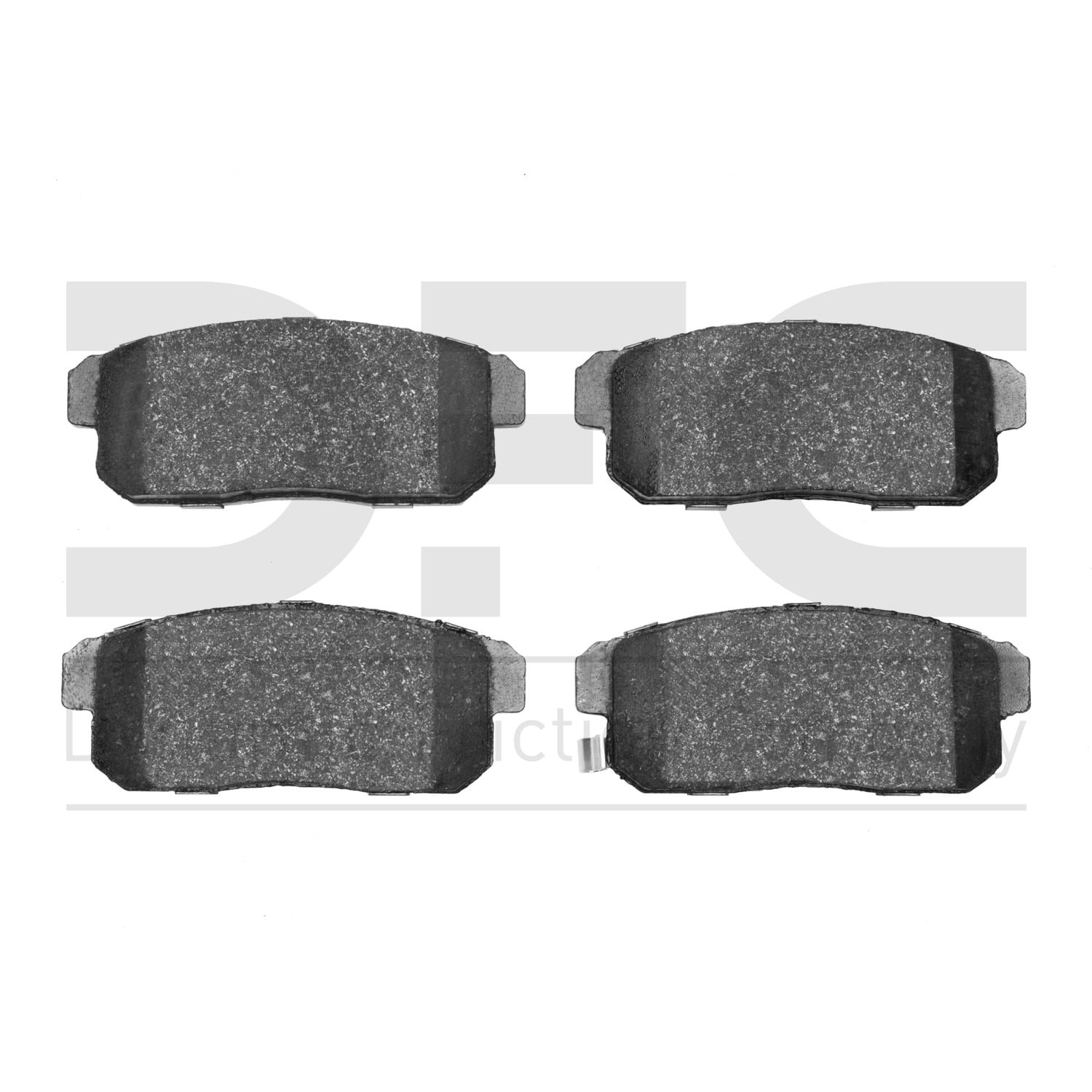 Dynamic Friction Company Active Performance Brake Pads - Low Metallic 1115-1008-00-Rear Set For 2004-2011 Mazda RX-8