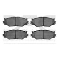 thumbnail image 1 of Dynamic Friction Company Active Performance Brake Pads - Low Metallic 1115-1178-00-Front Set For 2006-2015 Lexus IS250, 1 of 2
