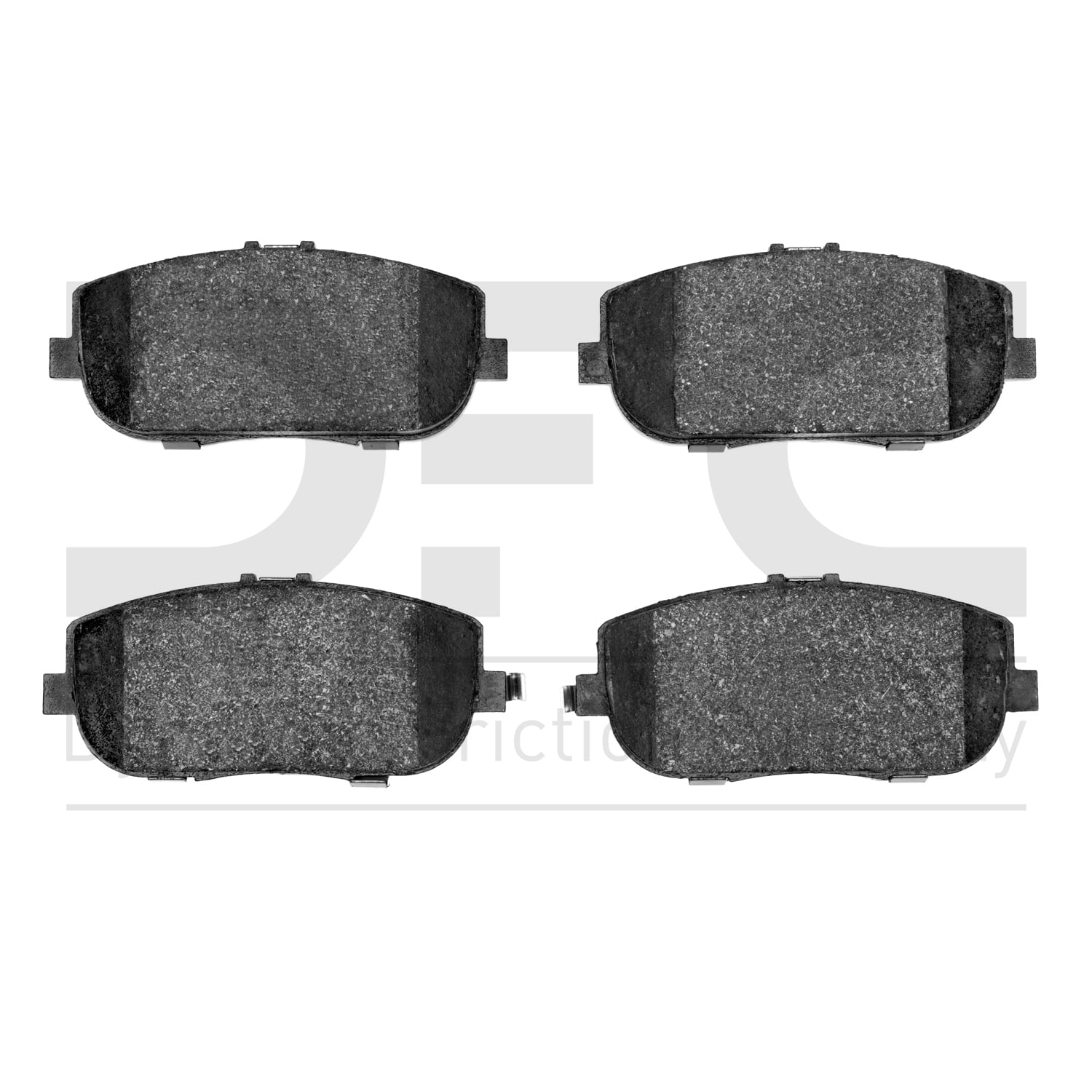 Dynamic Friction Company Active Performance Brake Pads - Low Metallic 1115-1180-00-Rear Set For 2006-2022 Mazda MX-5 Miata, 2017-2020 Fiat 124 Spider