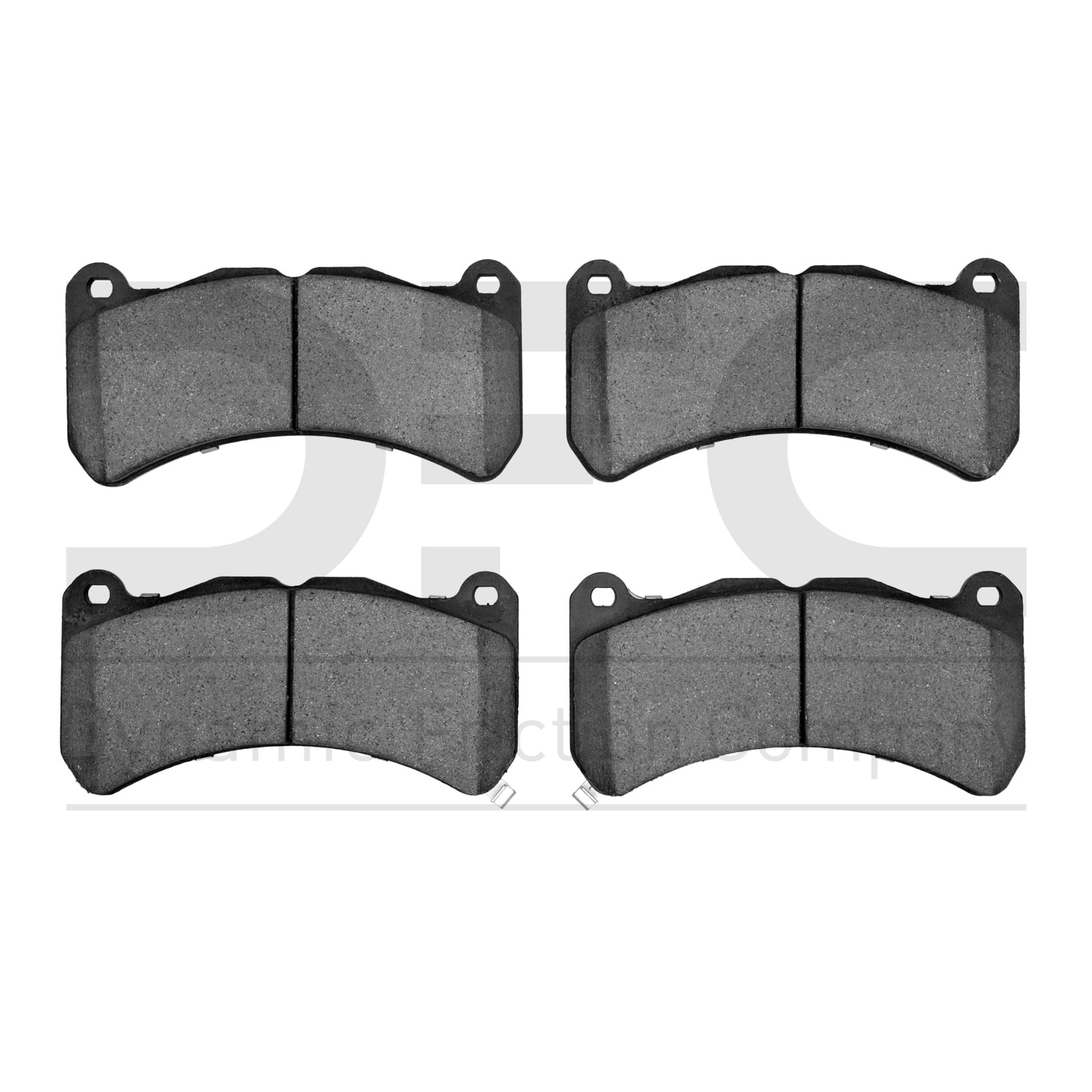Dynamic Friction Company Active Performance Brake Pads - Low Metallic 1115-1365-00-Front Set For 2008-2014 Lexus IS F, 2018-2021 Subaru WRX STI