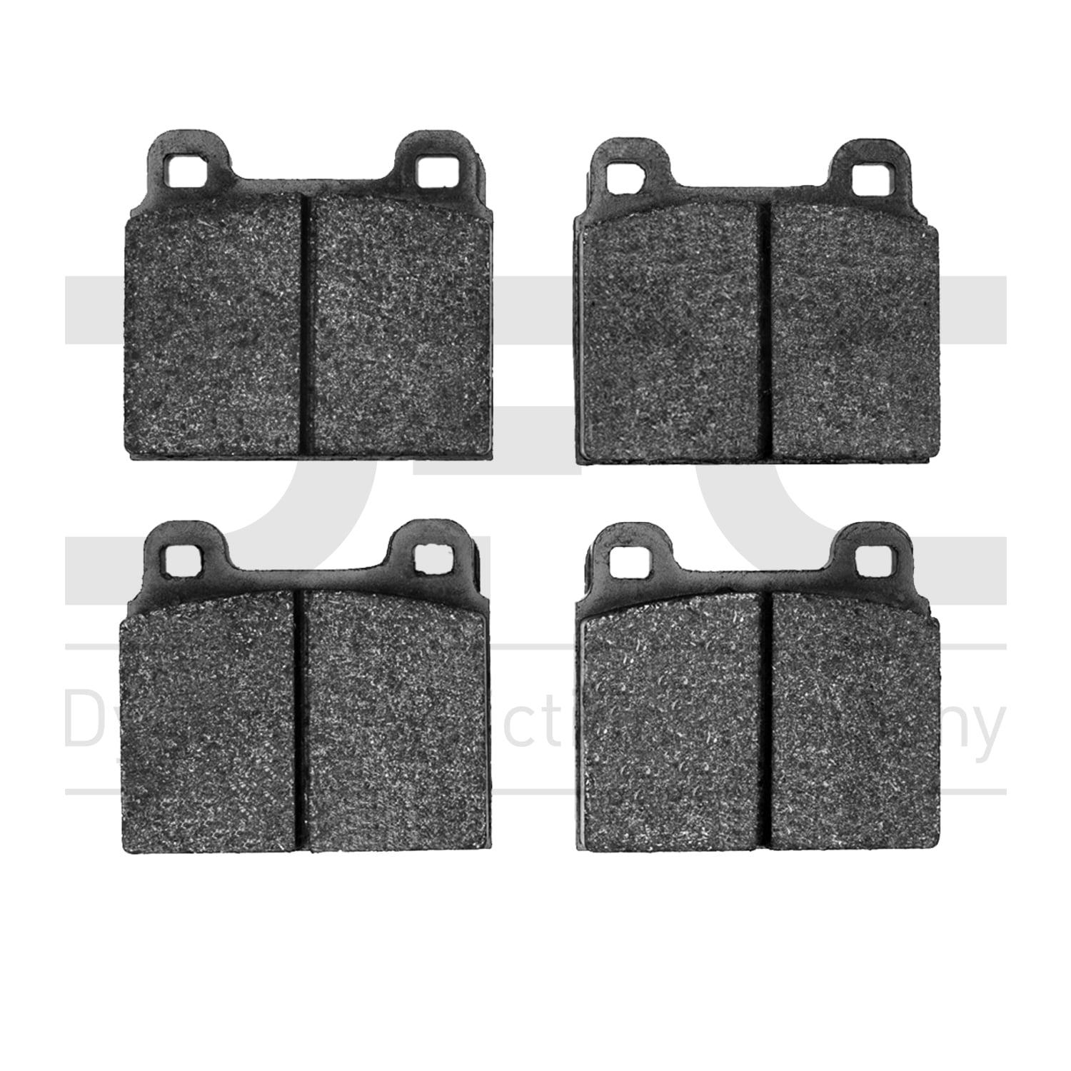 Dynamic Friction Company Active Performance Pads - Low Metallic 1115-0045-00-Front Set