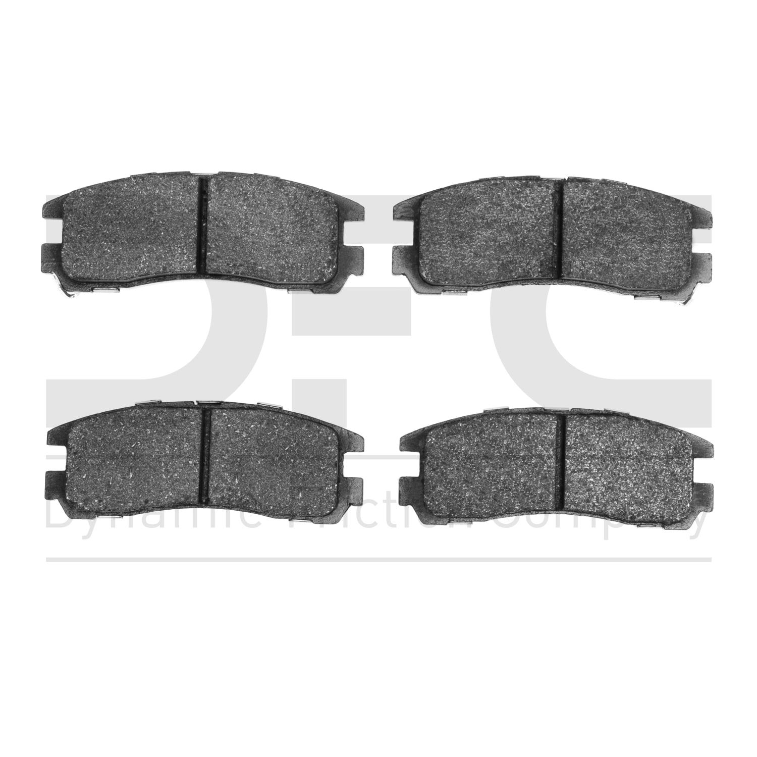 Dynamic Friction Company Active Performance Pads - Low Metallic 1115-0383-00-Rear Set