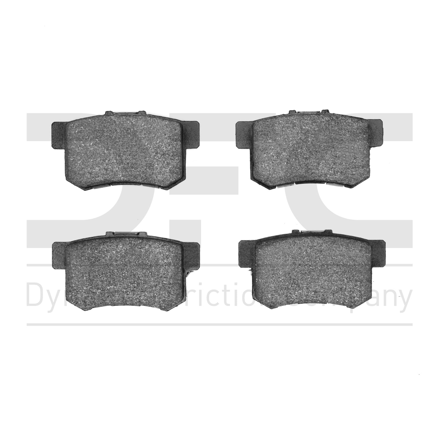 Dynamic Friction Company Active Performance Pads - Low Metallic 1115-0537-00-Rear Set