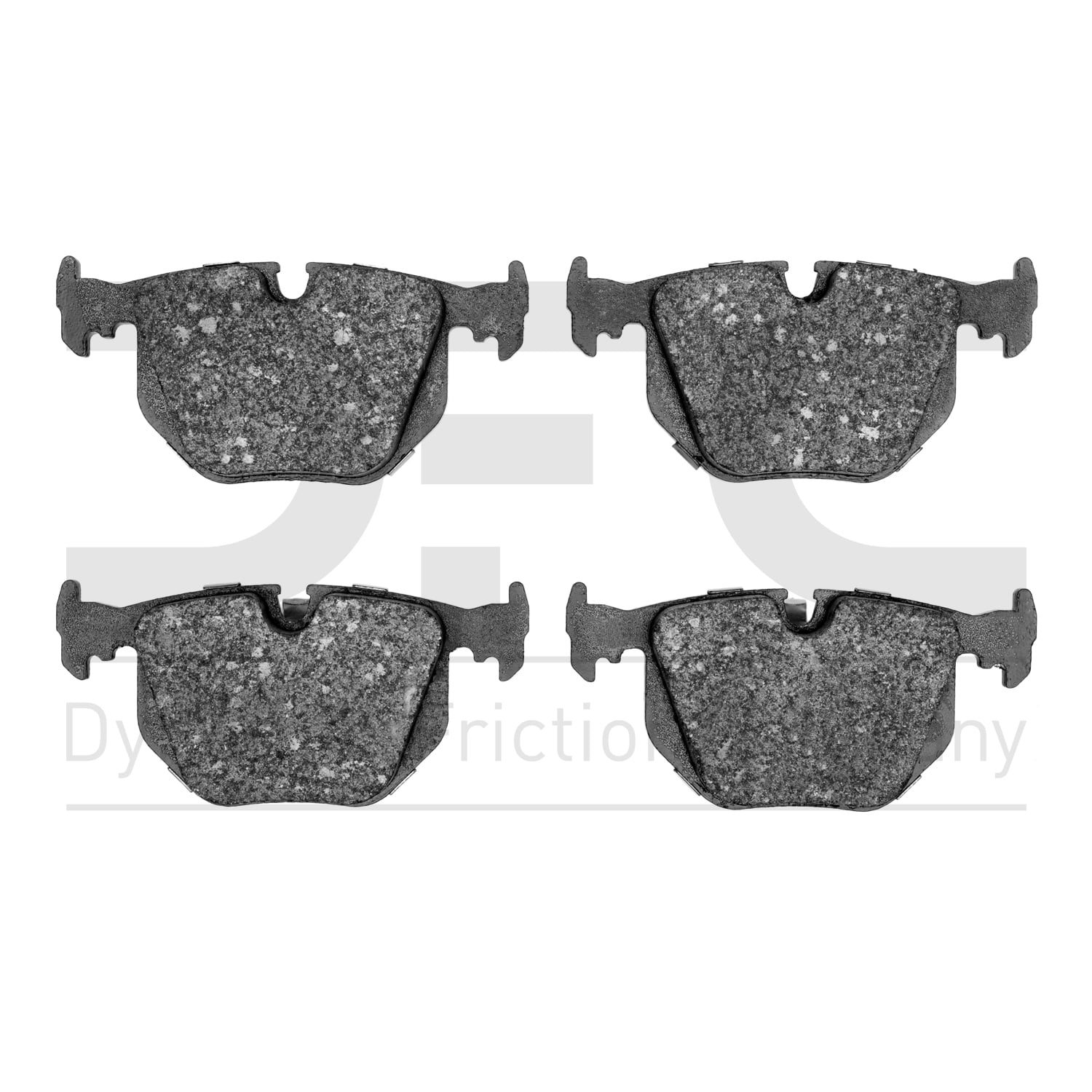 Dynamic Friction Company Active Performance Pads - Low Metallic 1115-0683-00-Rear Set
