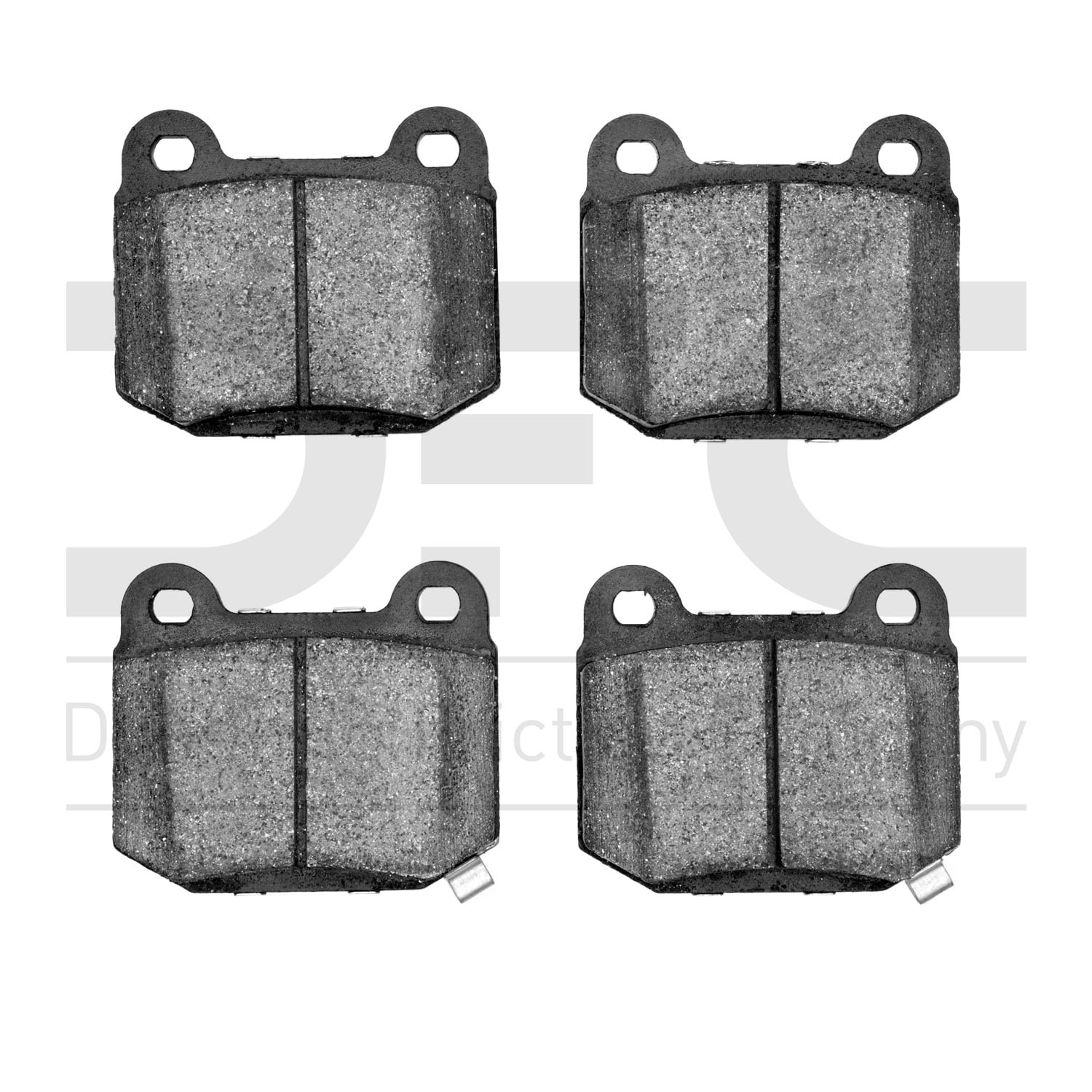 Dynamic Friction Company Active Performance Pads - Low Metallic 1115-0961-00-Rear Set