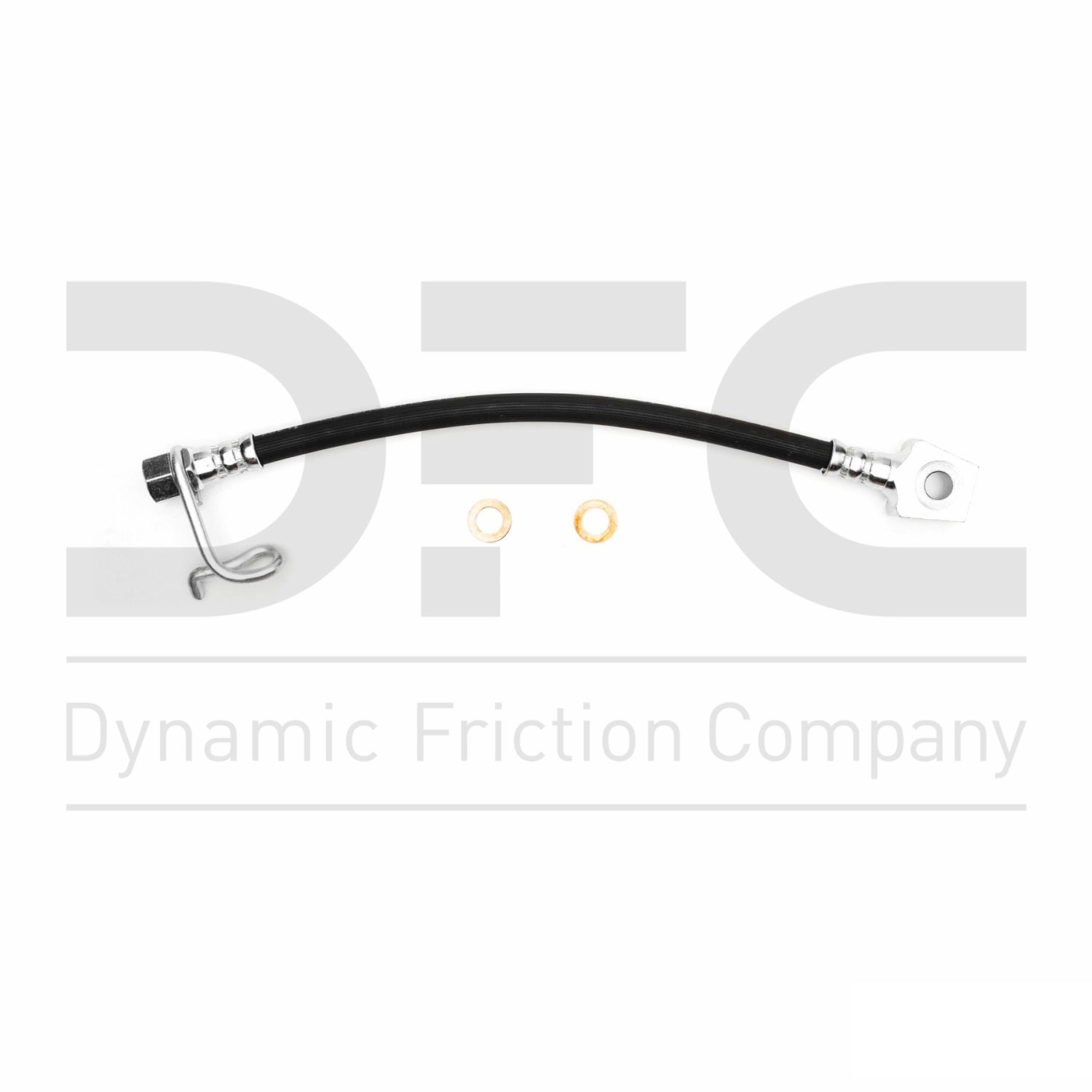 Dynamic Friction Company Brake Line Hose 350-54560 For 1999-2009 Ford F53, 2008-2010 Ford F-550 Super Duty