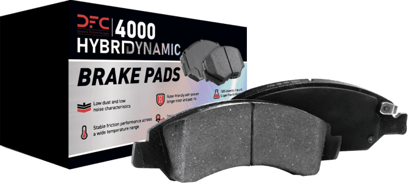 Dynamic Friction Company Front 4000 HybriDynamic Brake Pads 4000-0755-00