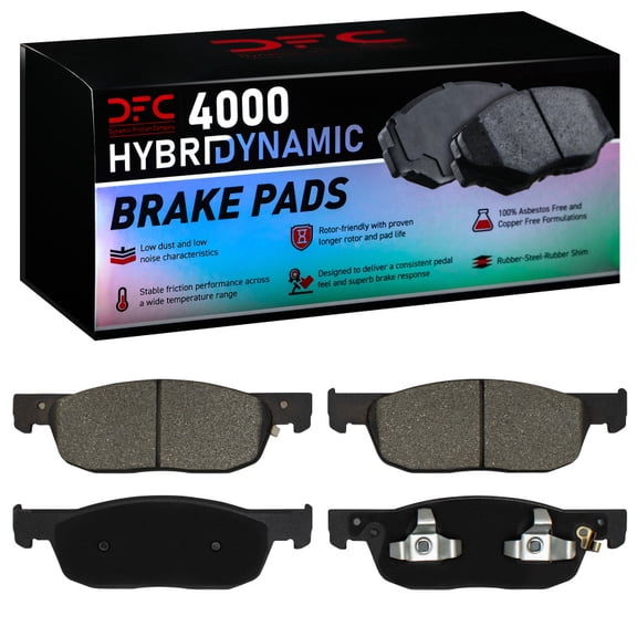 Dynamic Friction Company Front 4000 HybriDynamic Brake Pads 4000-2396-00
