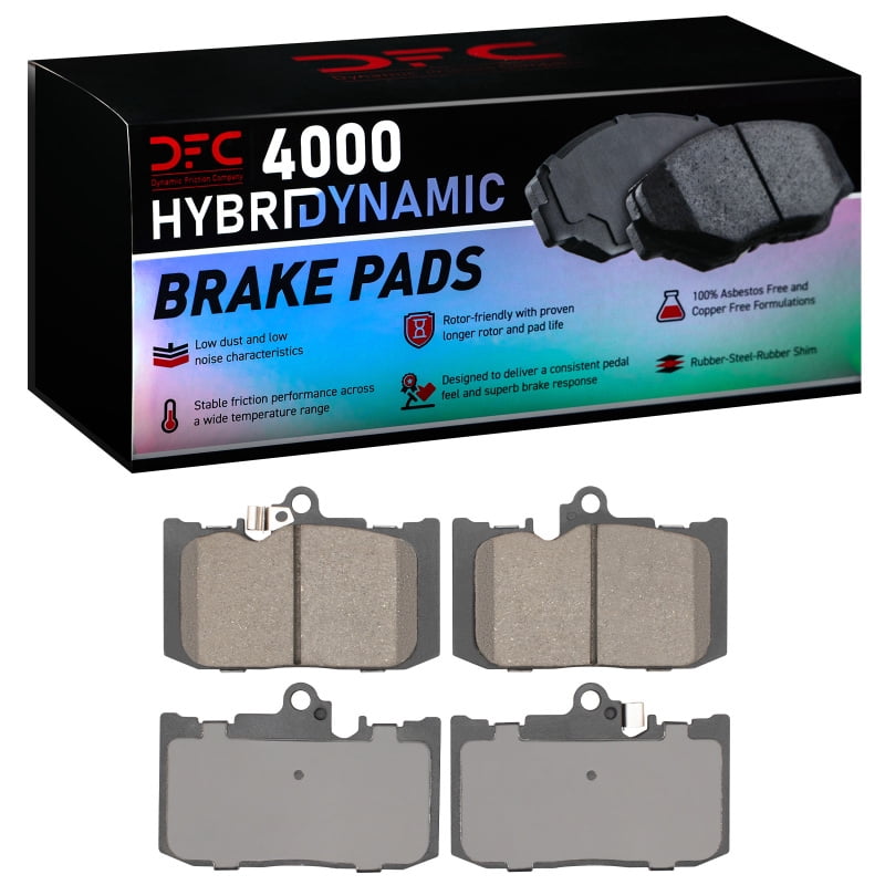 Dynamic Friction Company Front 4000 HybriDynamic Brake Pads 4000-2434-00