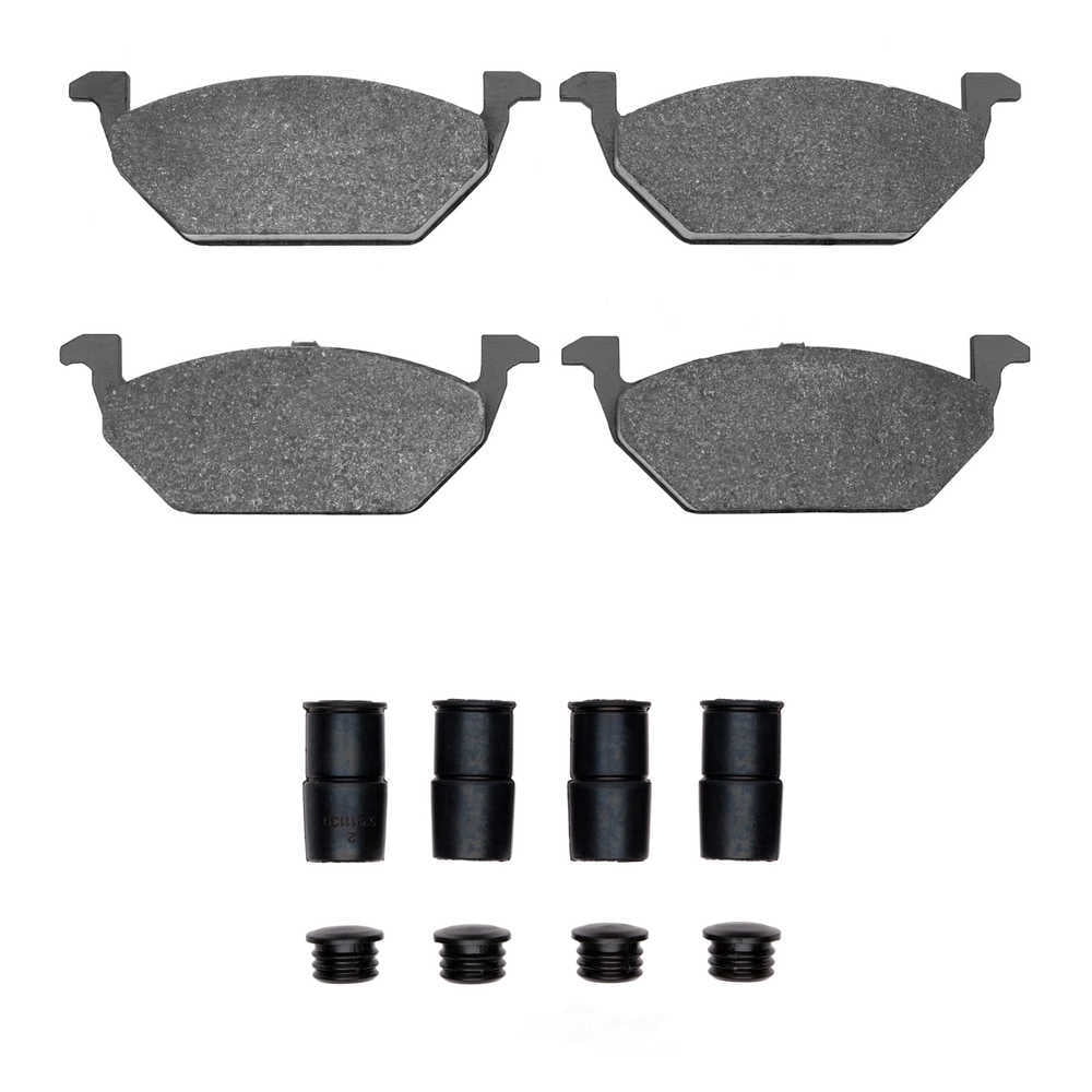 Dynamic Friction Company 1551-0768-01 DFC 5000 Advanced Brake Pads - Ceramic and Hardware Kit - OE
