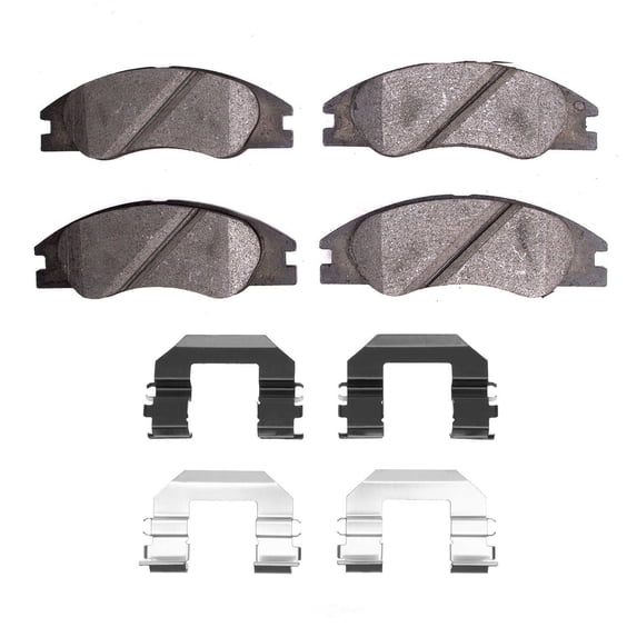 Dynamic Friction Company 1551-1074-01 DFC 5000 Advanced Brake Pads ...