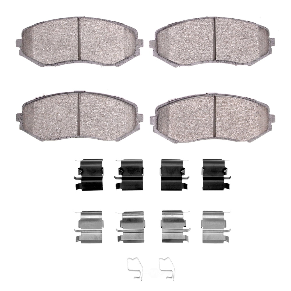 Dynamic Friction Company 1551-1188-01 DFC 5000 Advanced Brake Pads - Ceramic and Hardware Kit - OE