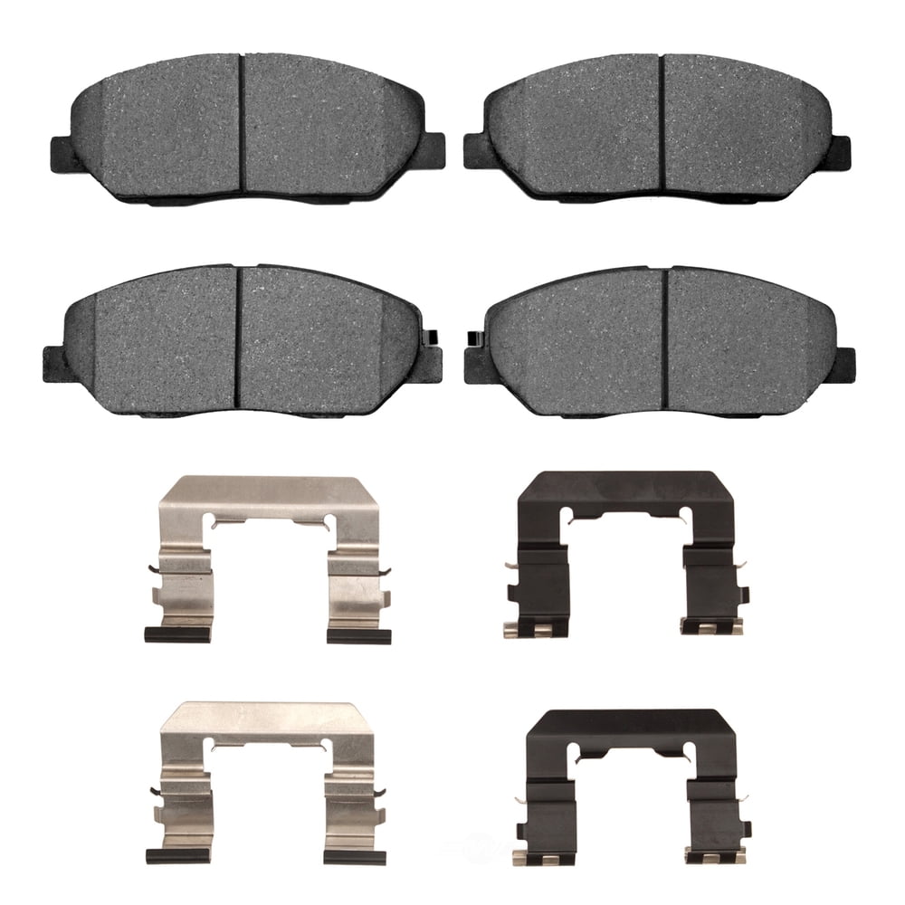 Dynamic Friction Company 1551-1384-01 DFC 5000 Advanced Brake Pads - Ceramic and Hardware Kit - OE