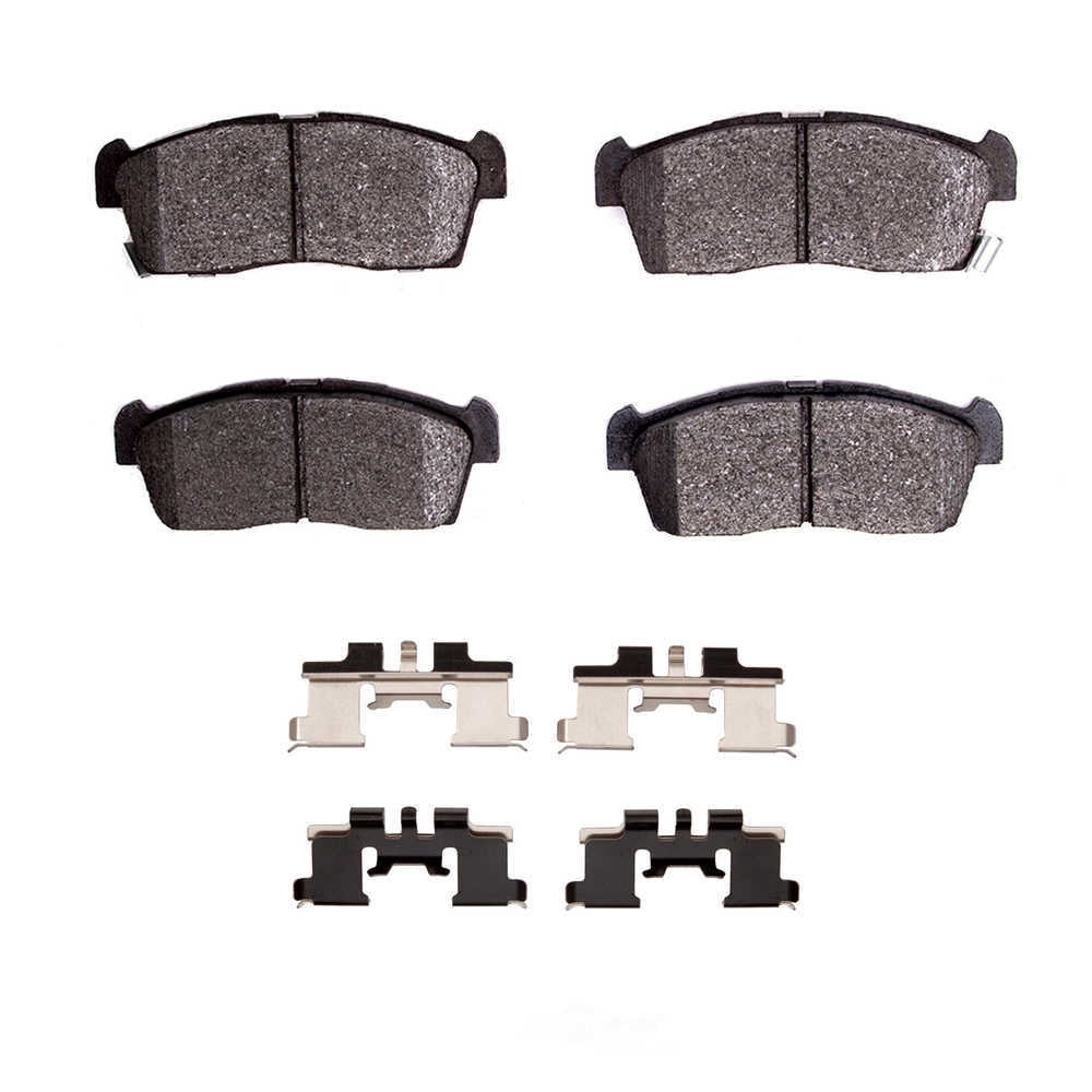 DFC 5000 Euro Ceramic Brake Pads and Hardware Kit - Archived 1551-1658-01 DFC 5000 Advanced Brake