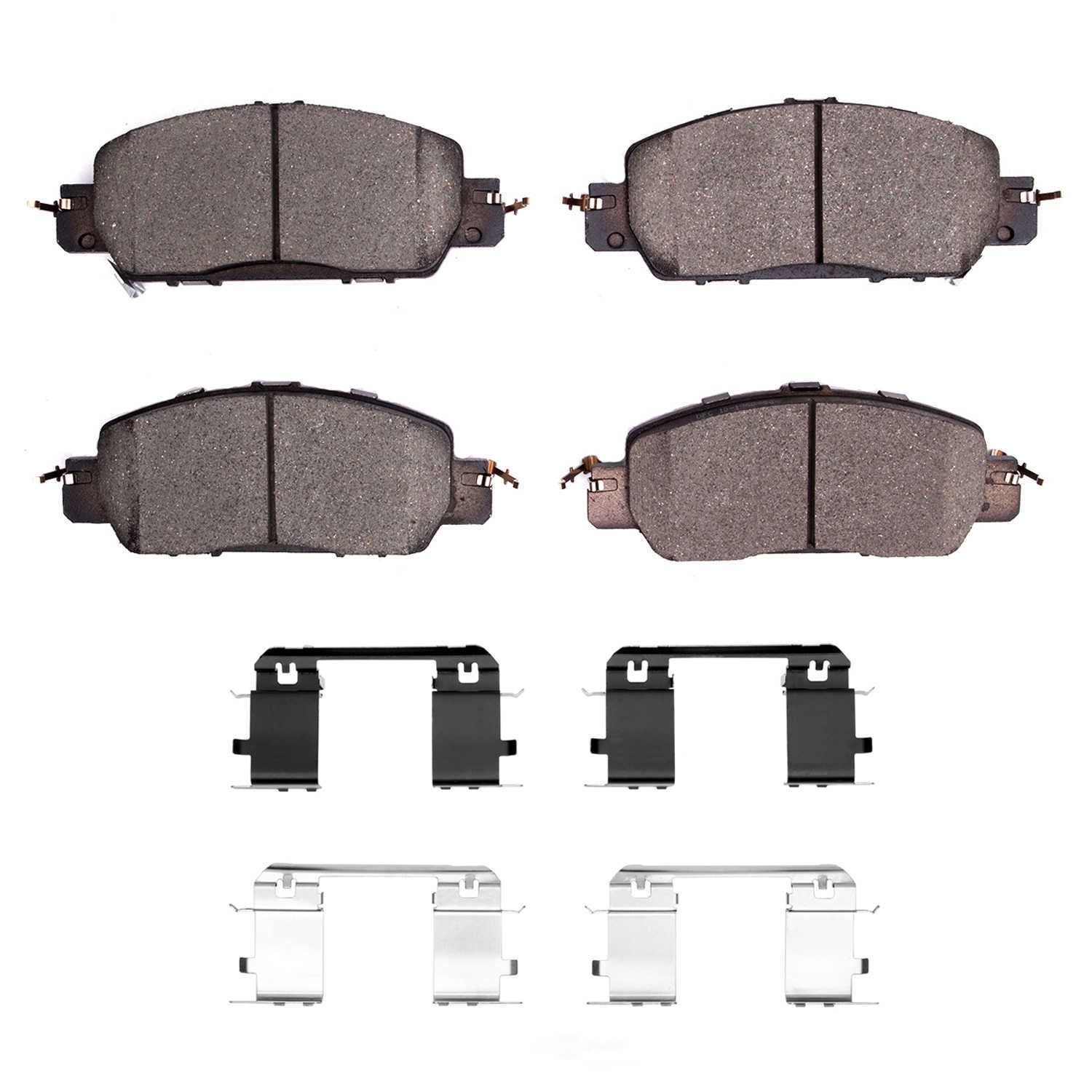 DFC 5000 Euro Ceramic Brake Pads and Hardware Kit - Archived 1551-1860-01 DFC 5000 Advanced Brake