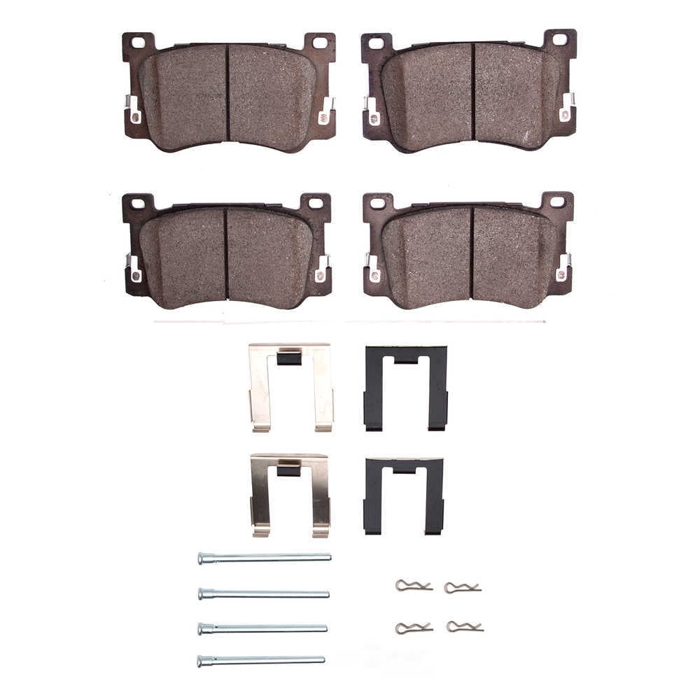 DFC 5000 Euro Ceramic Brake Pads and Hardware Kit - Archived 1551-1975-01 DFC 5000 Advanced Brake