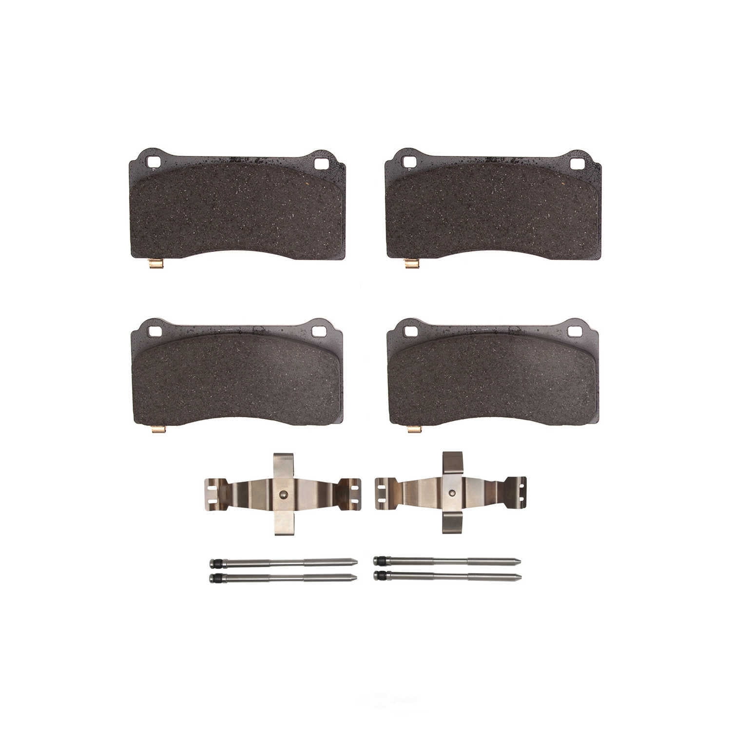 Dynamic Friction Company 1551-2195-01 DFC 5000 Advanced Brake Pads - Ceramic and Hardware Kit - OE