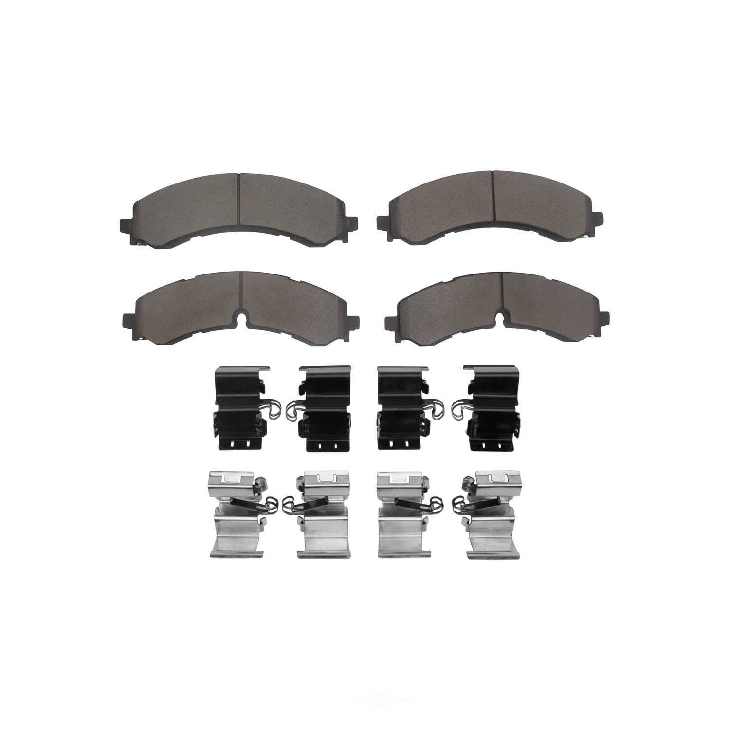 DFC 5000 Euro Ceramic Brake Pads and Hardware Kit - Archived 1551-2250-11 DFC 5000 Advanced Brake