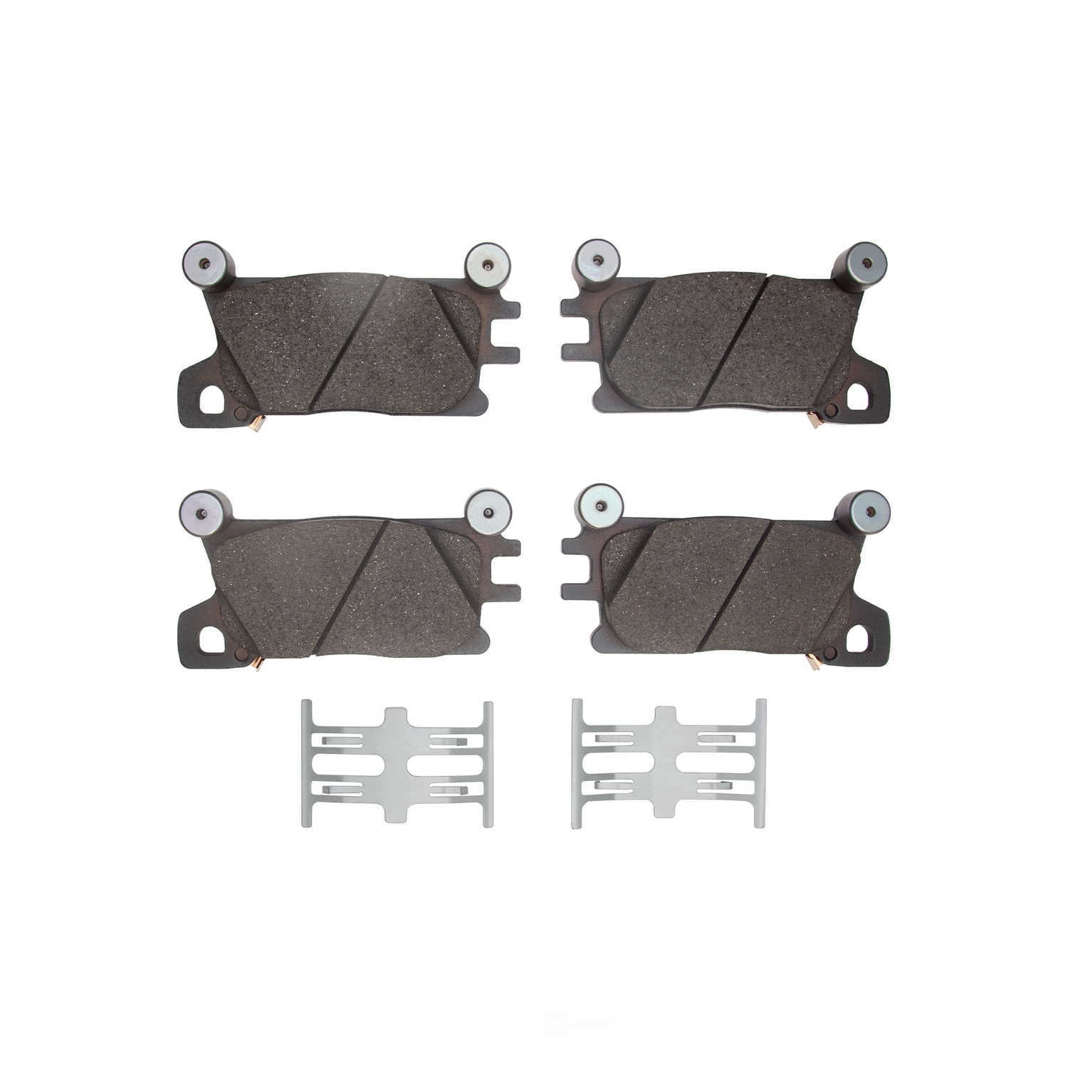 Dynamic Friction Company 1551-2376-01 DFC 5000 Advanced Brake Pads - Ceramic and Hardware Kit - OE