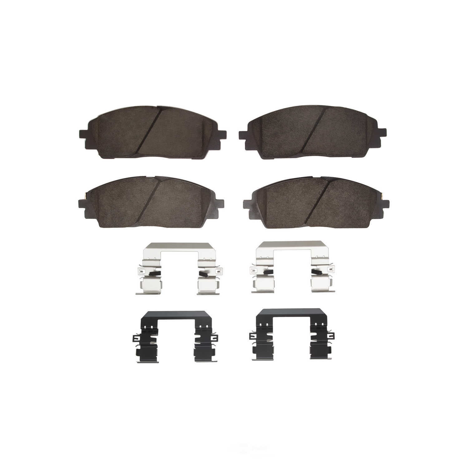 DFC 5000 Euro Ceramic Brake Pads and Hardware Kit - Archived 1551-2392-01 DFC 5000 Advanced Brake